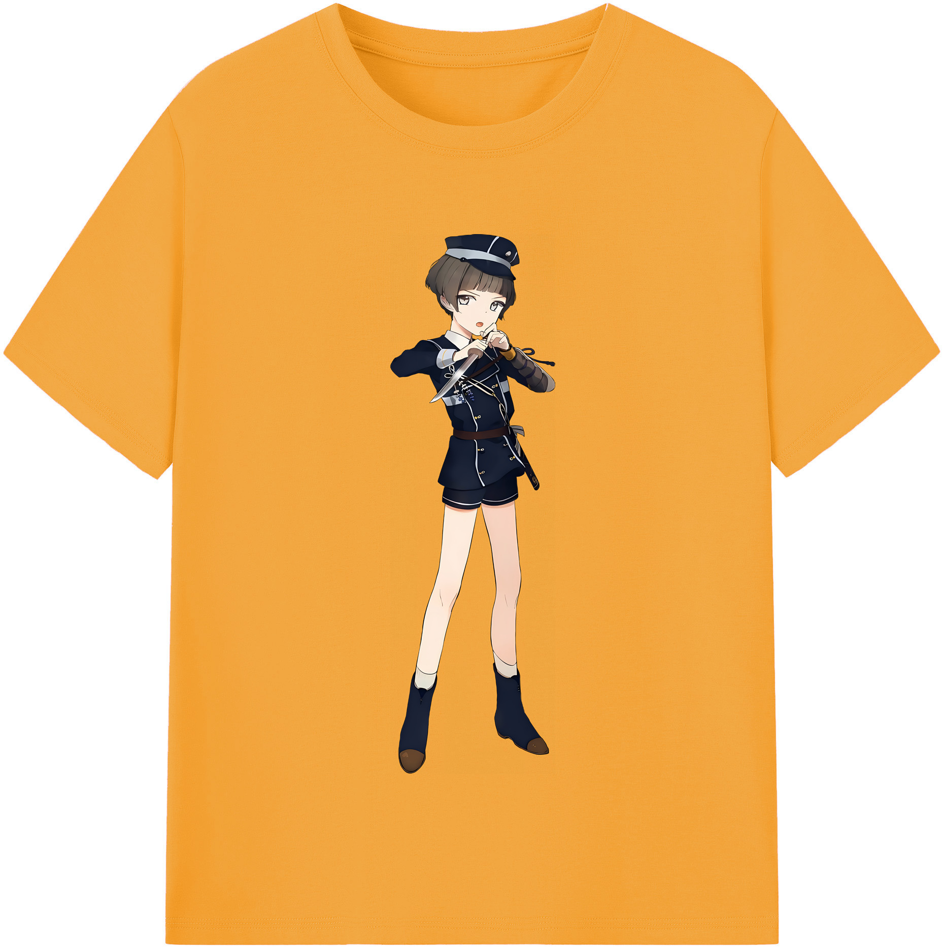 （画像用） 刀剣乱舞 Touken Ranbu レディースカジュアルプリントTシャツ（綿100％）