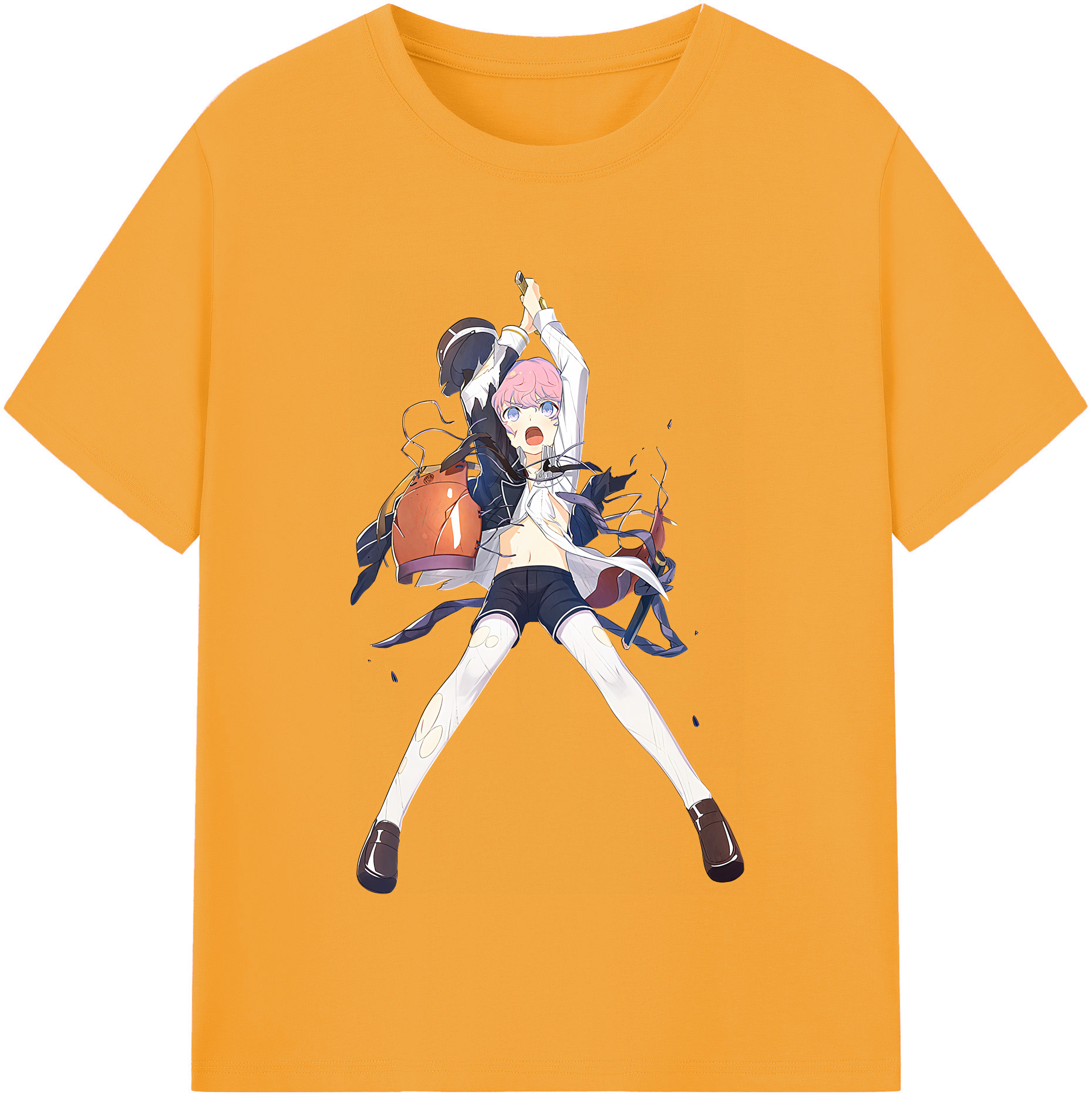 （画像用） 刀剣乱舞 Touken Ranbu レディースカジュアルプリントTシャツ（綿100％）