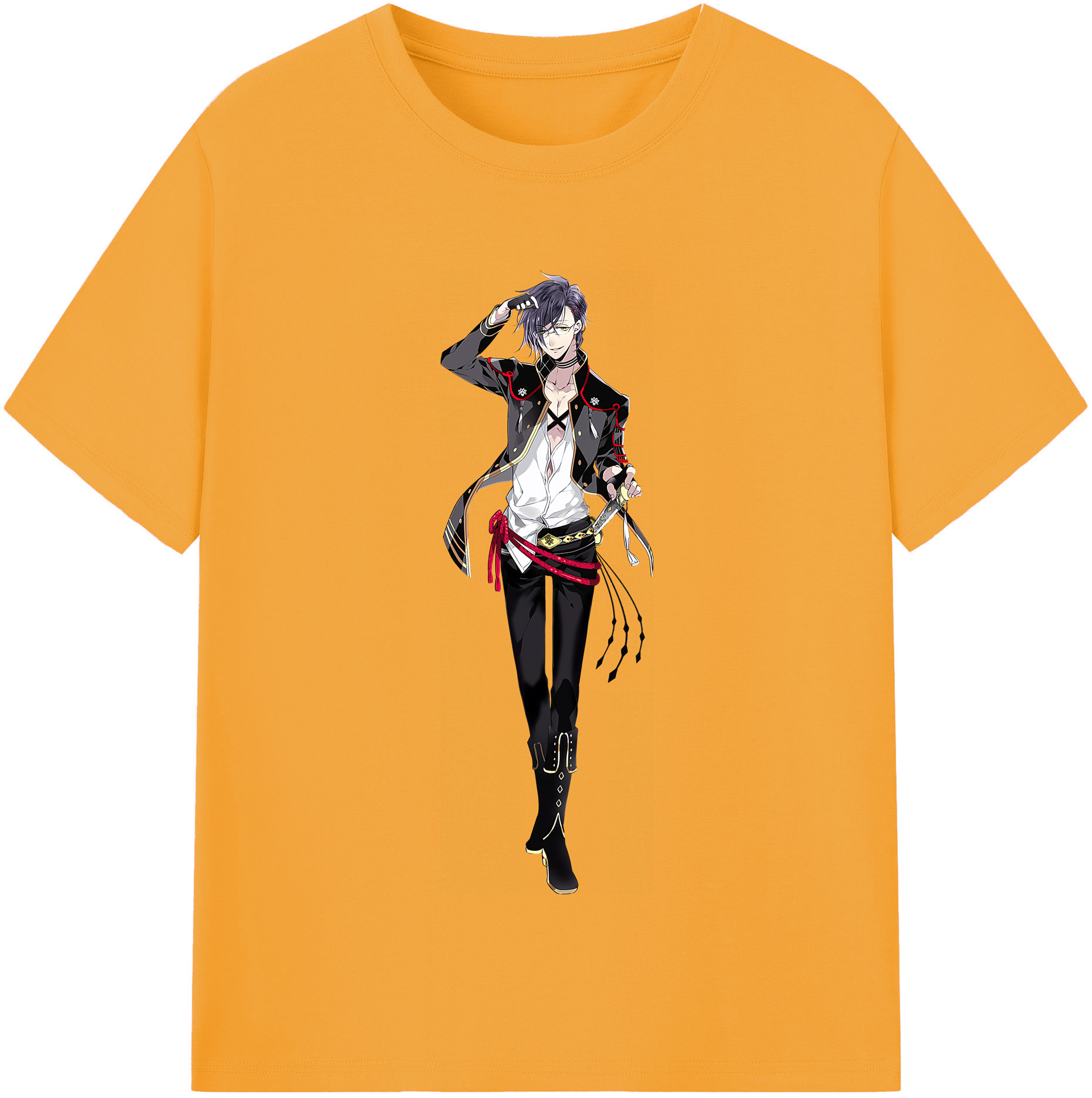 （画像用） 刀剣乱舞 Touken Ranbu レディースカジュアルプリントTシャツ（綿100％）