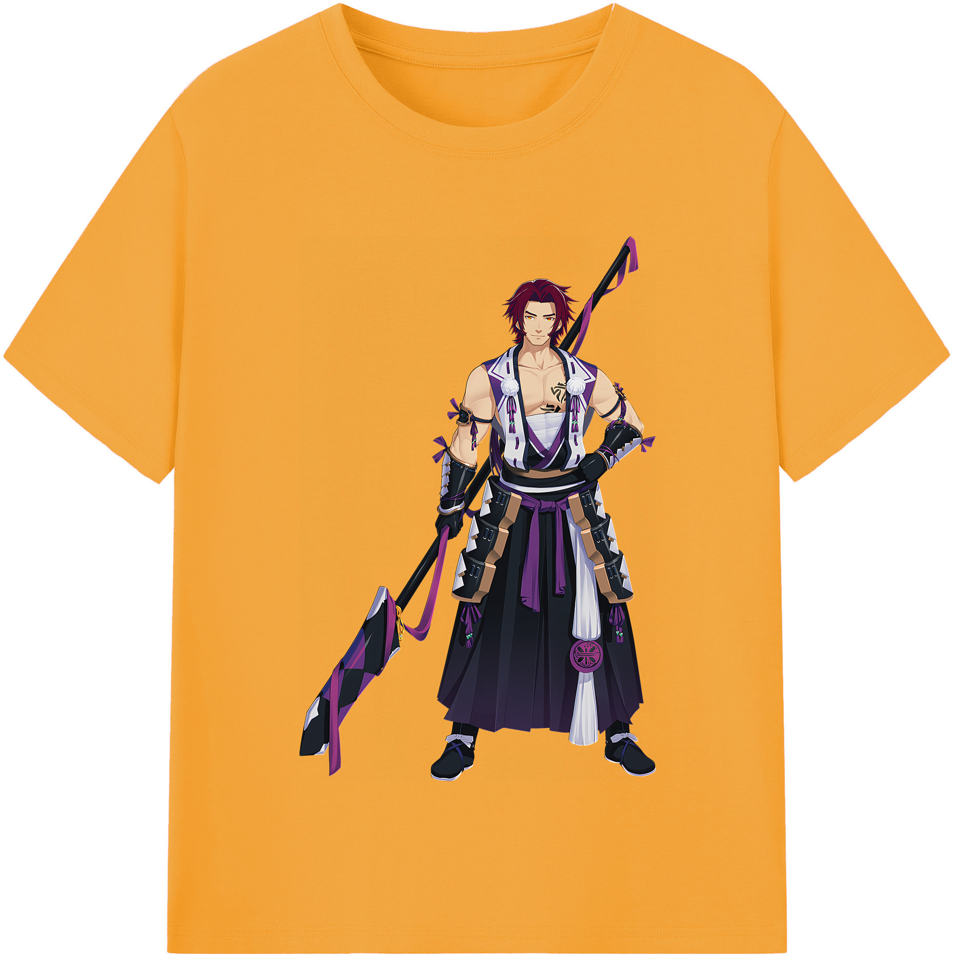 （画像用） 刀剣乱舞 Touken Ranbu レディースカジュアルプリントTシャツ（綿100％）