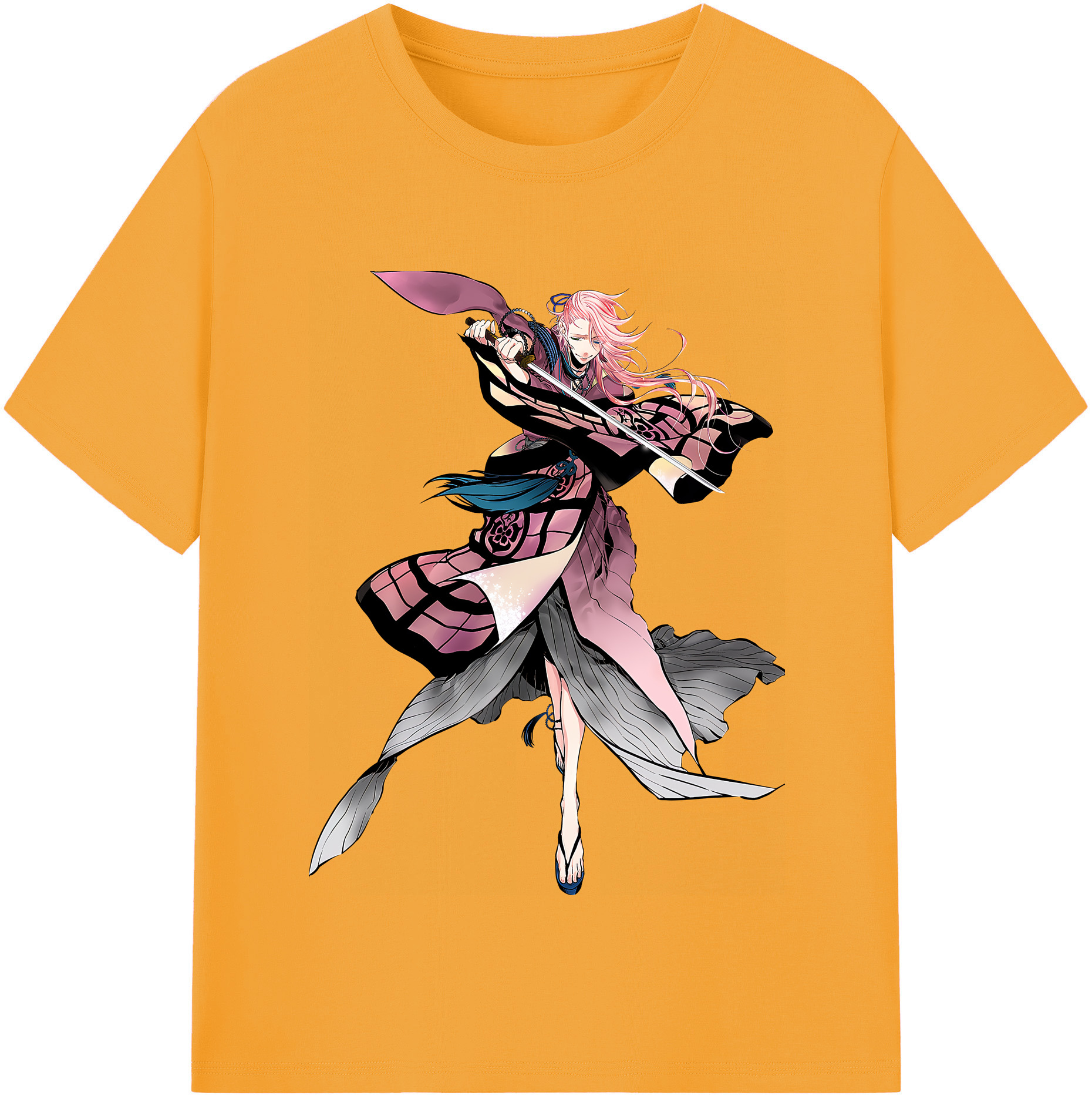 （画像用） 刀剣乱舞 Touken Ranbu レディースカジュアルプリントTシャツ（綿100％）