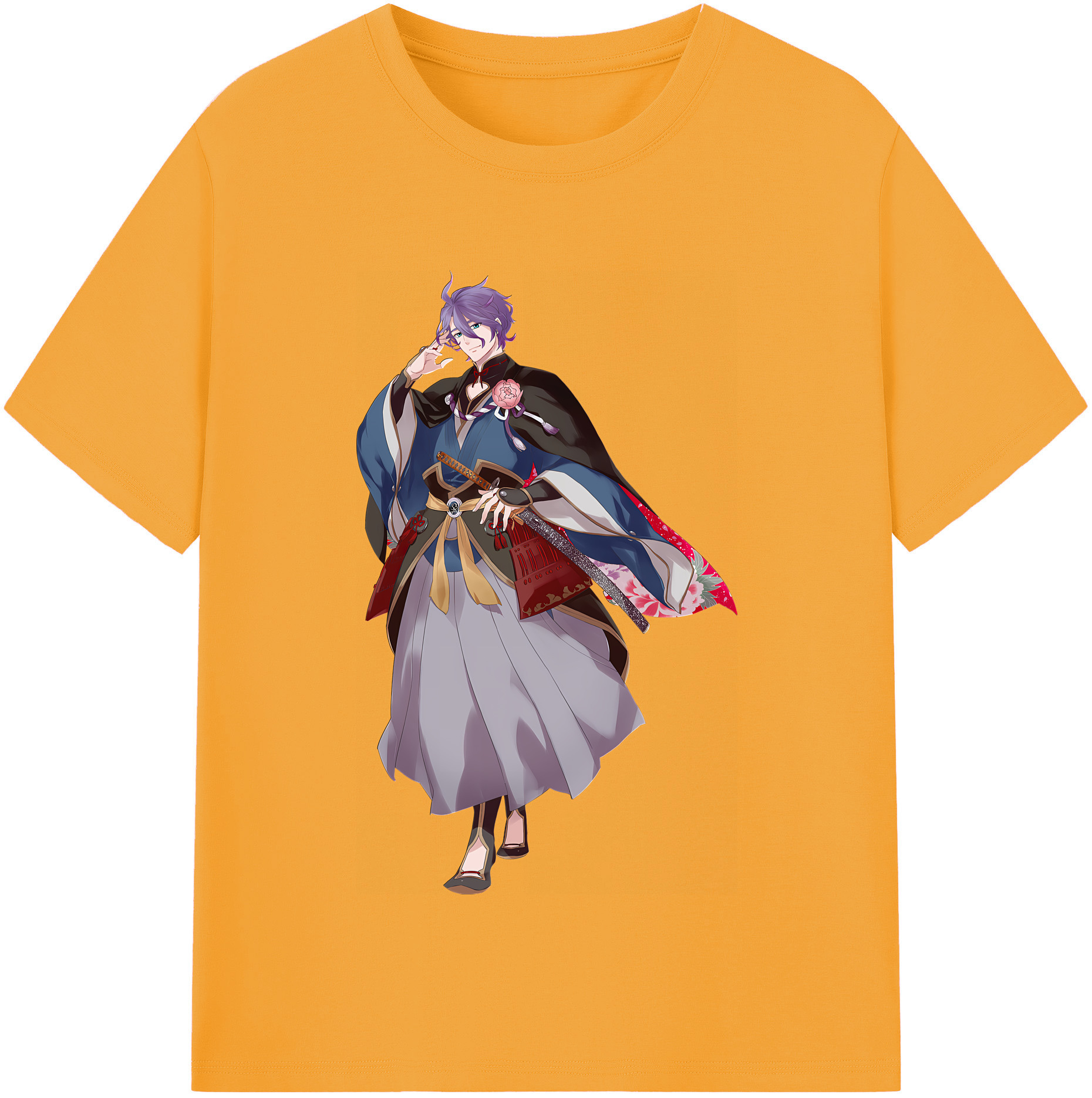 （画像用） 刀剣乱舞 Touken Ranbu レディースカジュアルプリントTシャツ（綿100％）