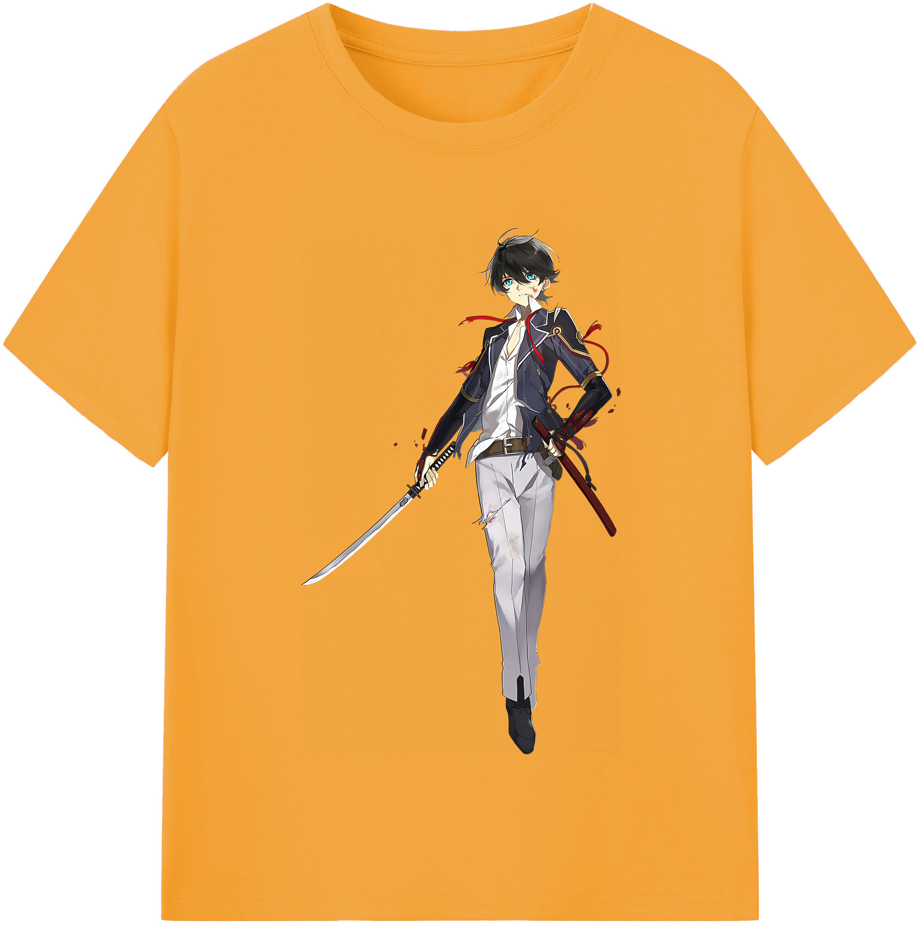 （画像用） 刀剣乱舞 Touken Ranbu レディースカジュアルプリントTシャツ（綿100％）