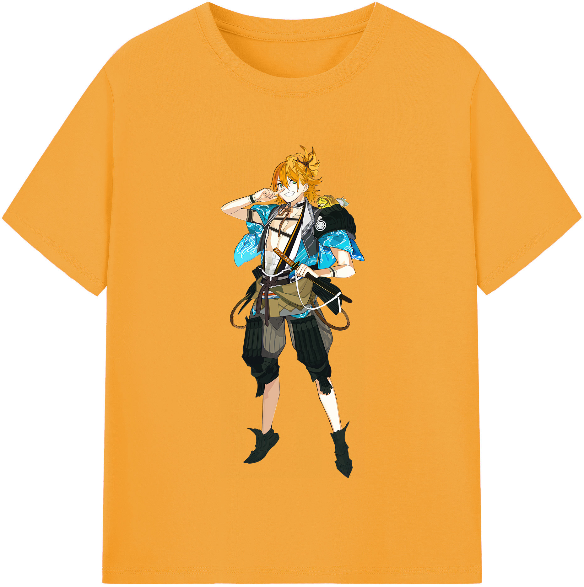 （画像用） 刀剣乱舞 Touken Ranbu レディースカジュアルプリントTシャツ（綿100％）