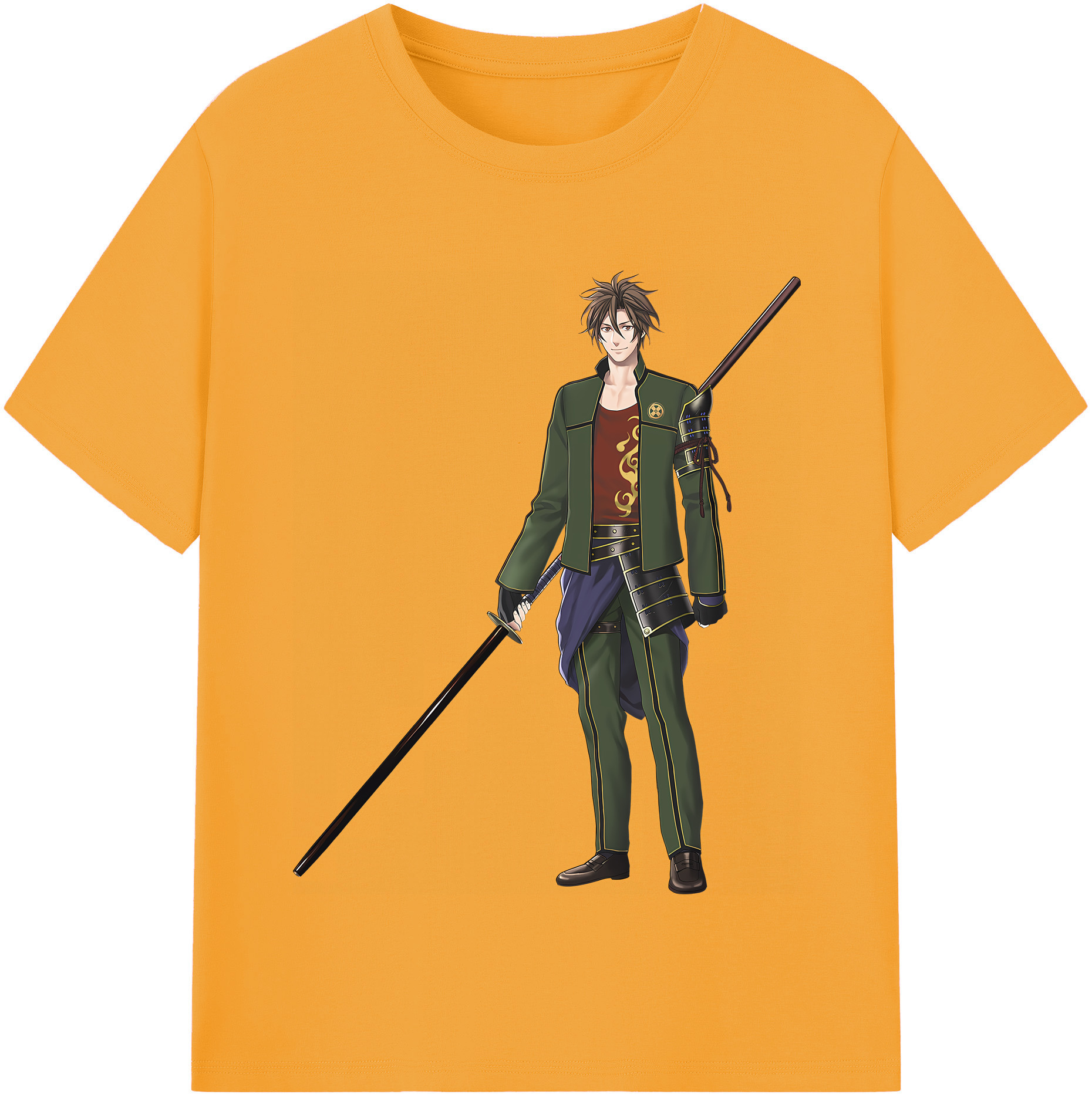 （画像用） 刀剣乱舞 Touken Ranbu レディースカジュアルプリントTシャツ（綿100％）
