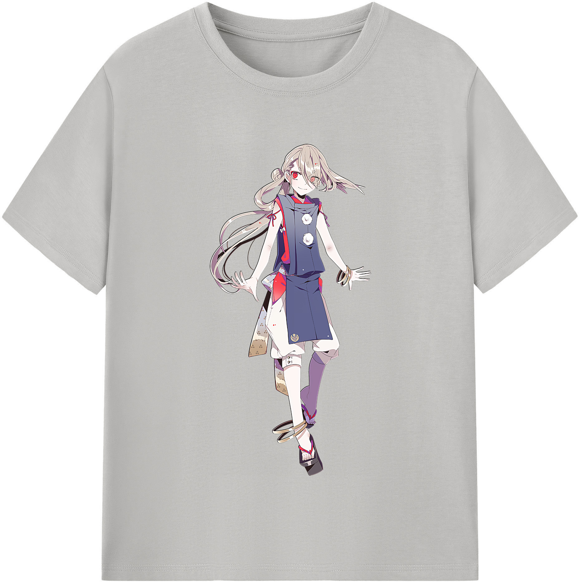 （画像用） 刀剣乱舞 Touken Ranbu レディースカジュアルプリントTシャツ（綿100％）