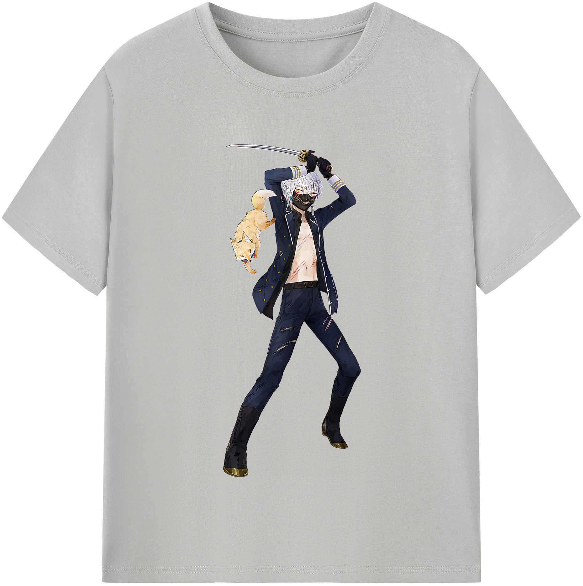 （画像用） 刀剣乱舞 Touken Ranbu レディースカジュアルプリントTシャツ（綿100％）