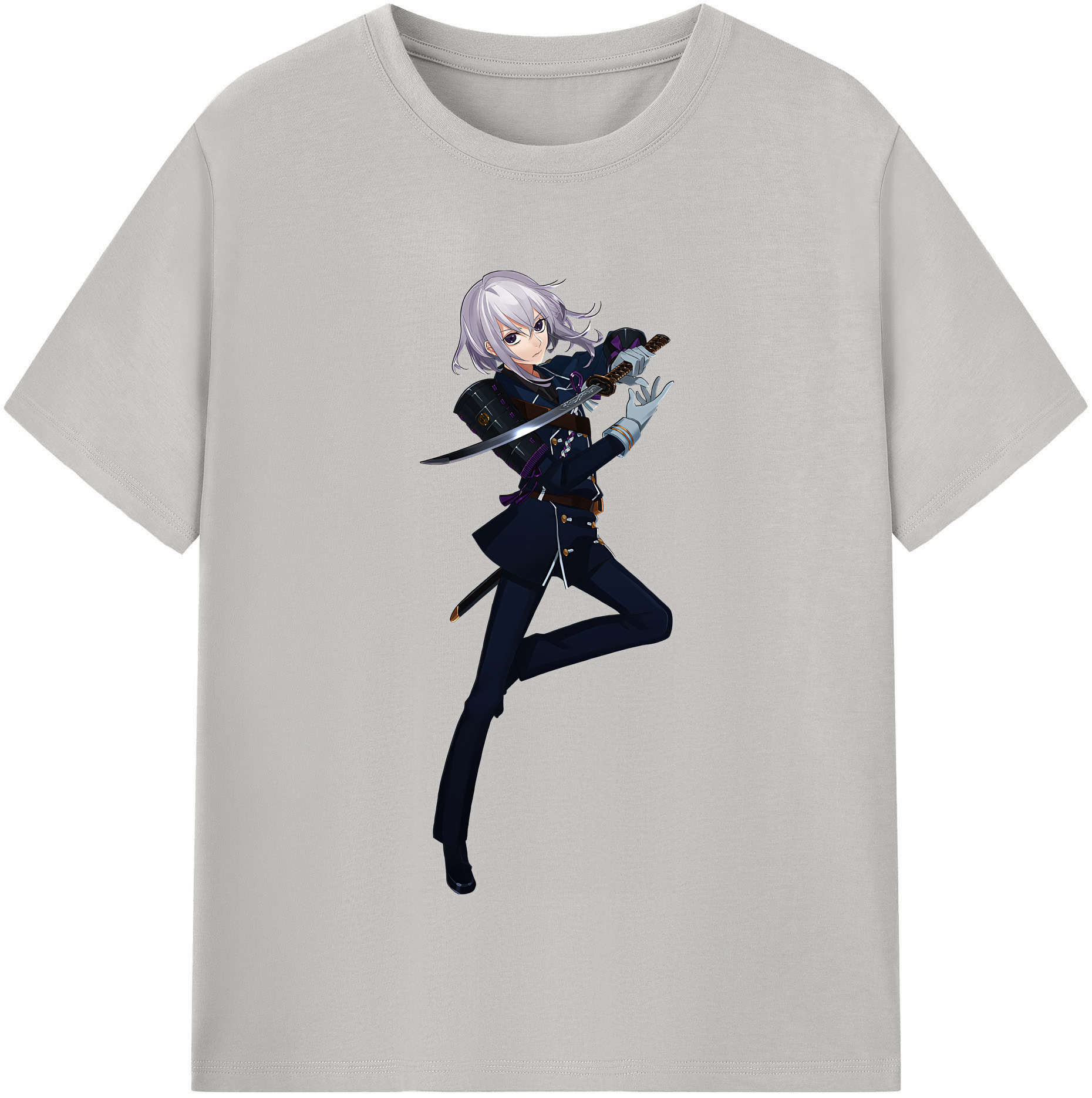 （画像用） 刀剣乱舞 Touken Ranbu レディースカジュアルプリントTシャツ（綿100％）