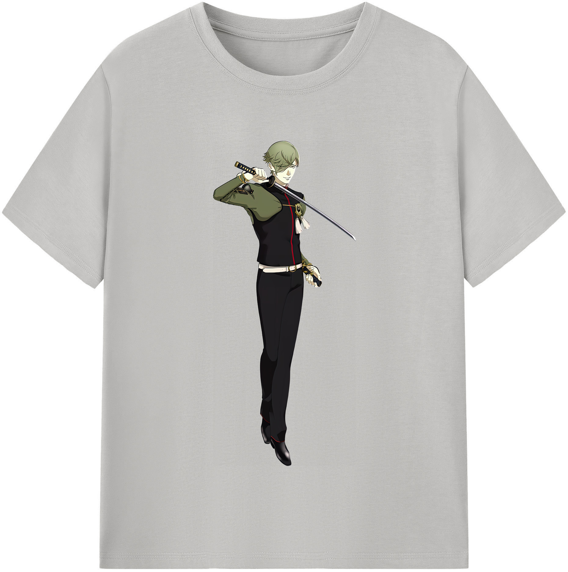 （画像用） 刀剣乱舞 Touken Ranbu レディースカジュアルプリントTシャツ（綿100％）