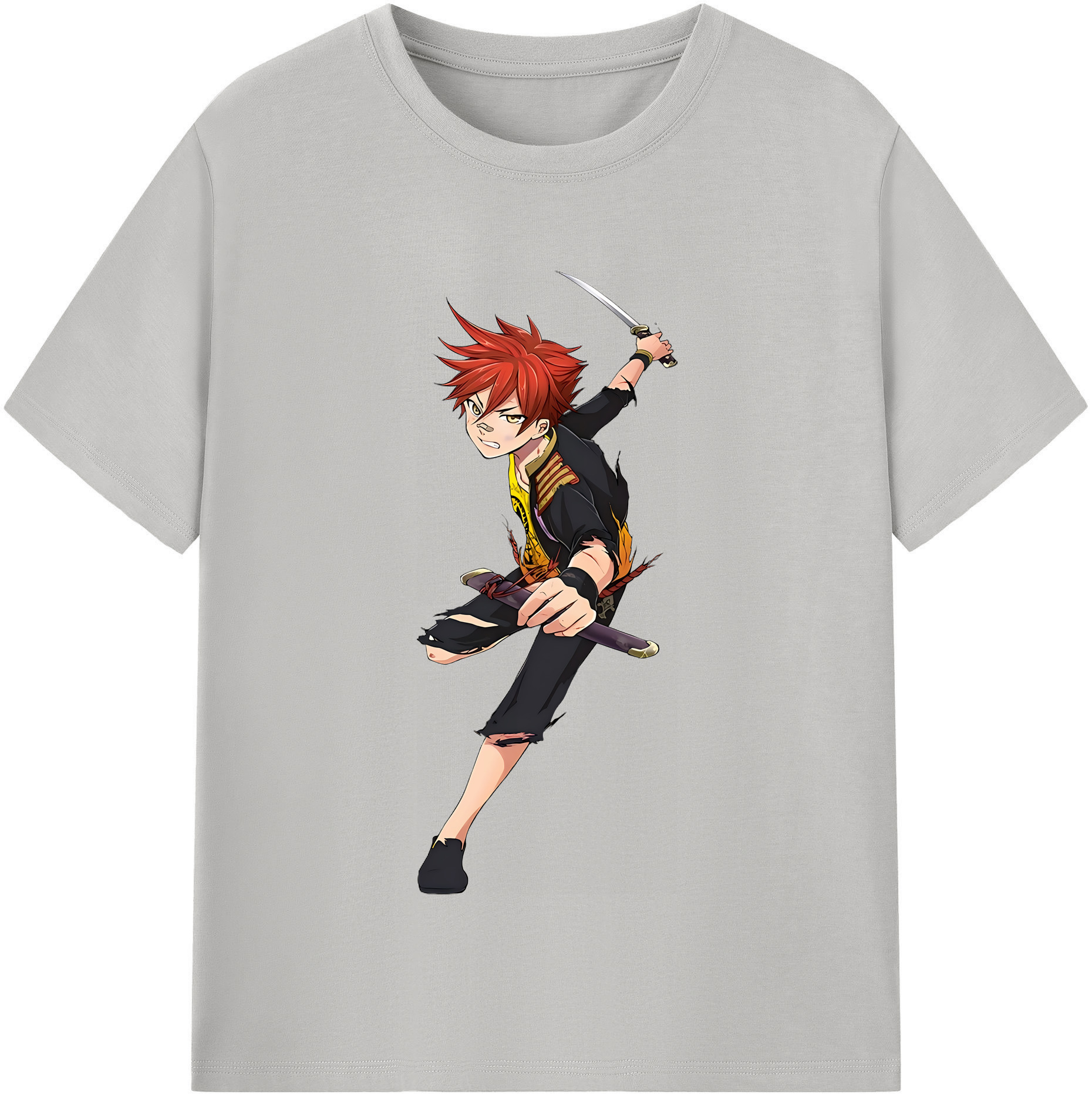 （画像用） 刀剣乱舞 Touken Ranbu レディースカジュアルプリントTシャツ（綿100％）