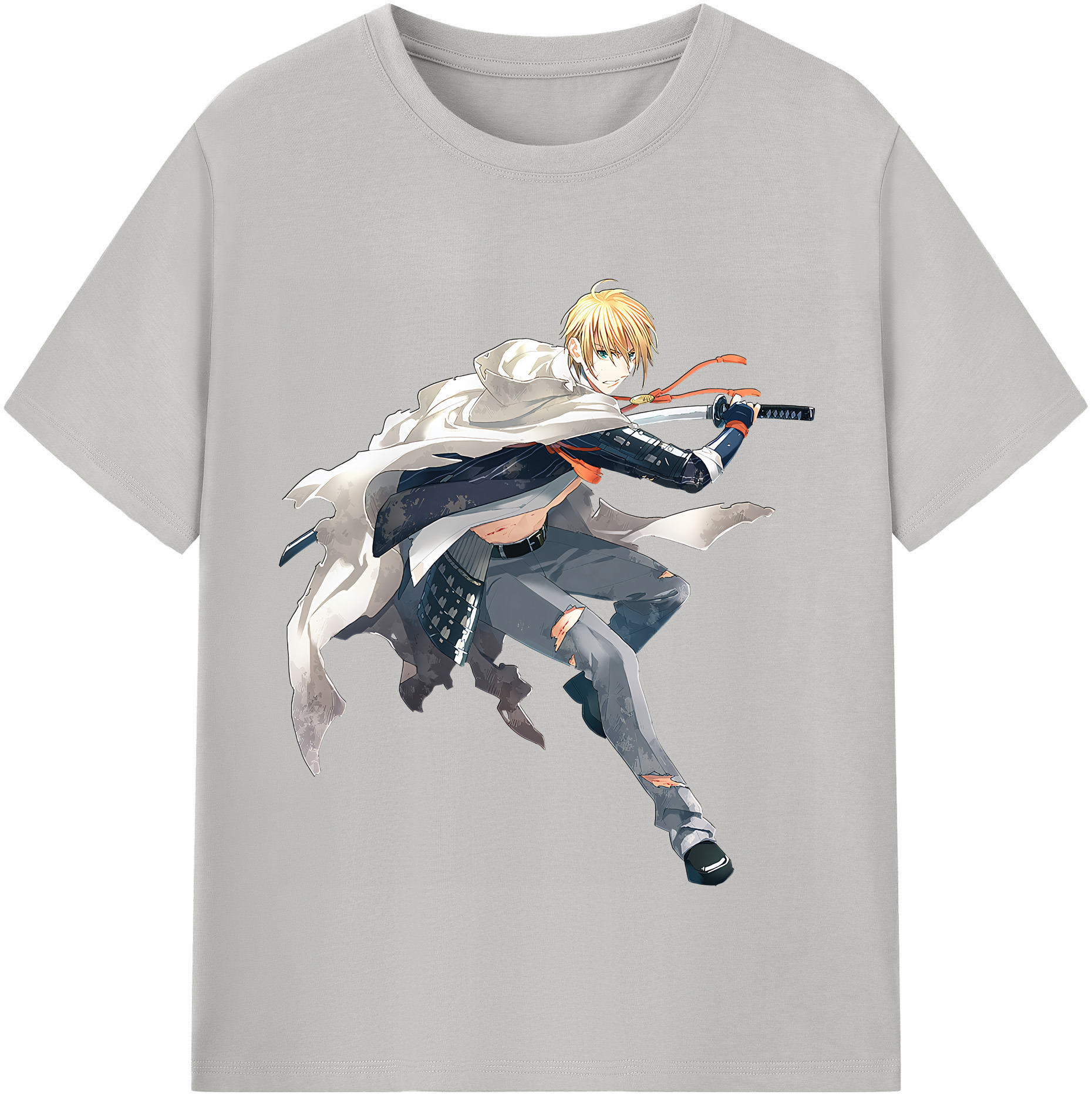 （画像用） 刀剣乱舞 Touken Ranbu レディースカジュアルプリントTシャツ（綿100％）