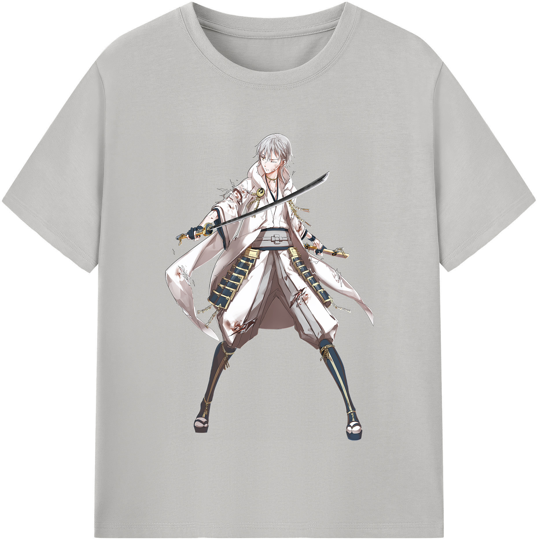 （画像用） 刀剣乱舞 Touken Ranbu レディースカジュアルプリントTシャツ（綿100％）