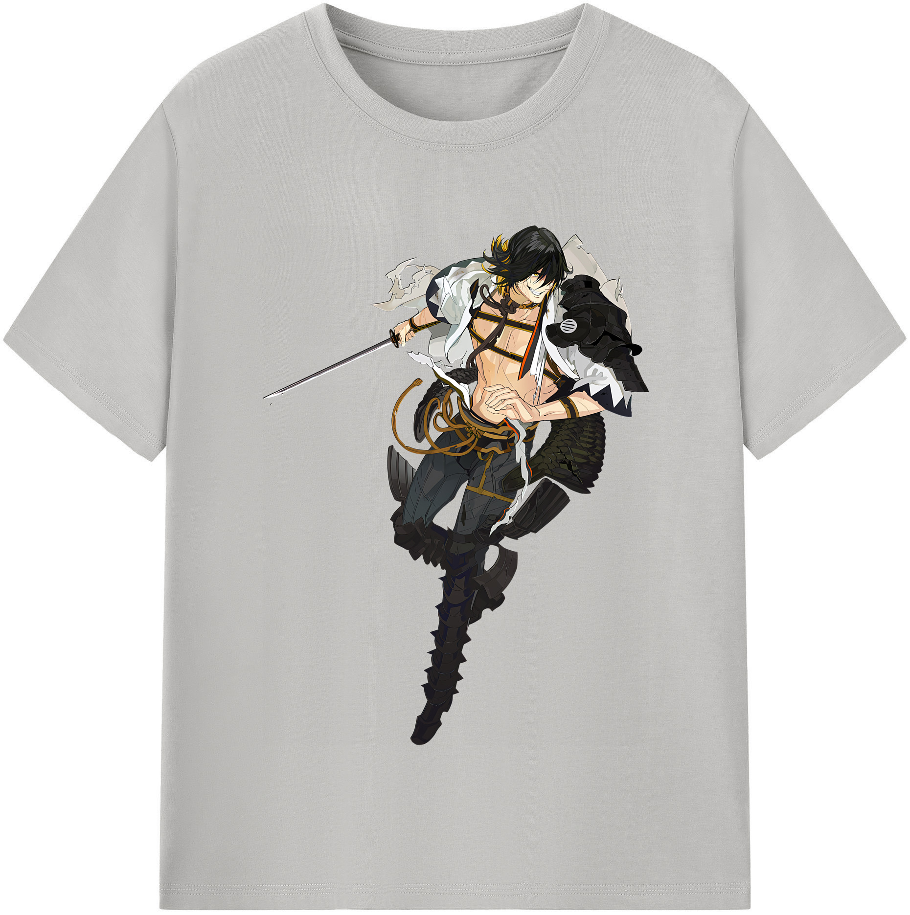 （画像用） 刀剣乱舞 Touken Ranbu レディースカジュアルプリントTシャツ（綿100％）