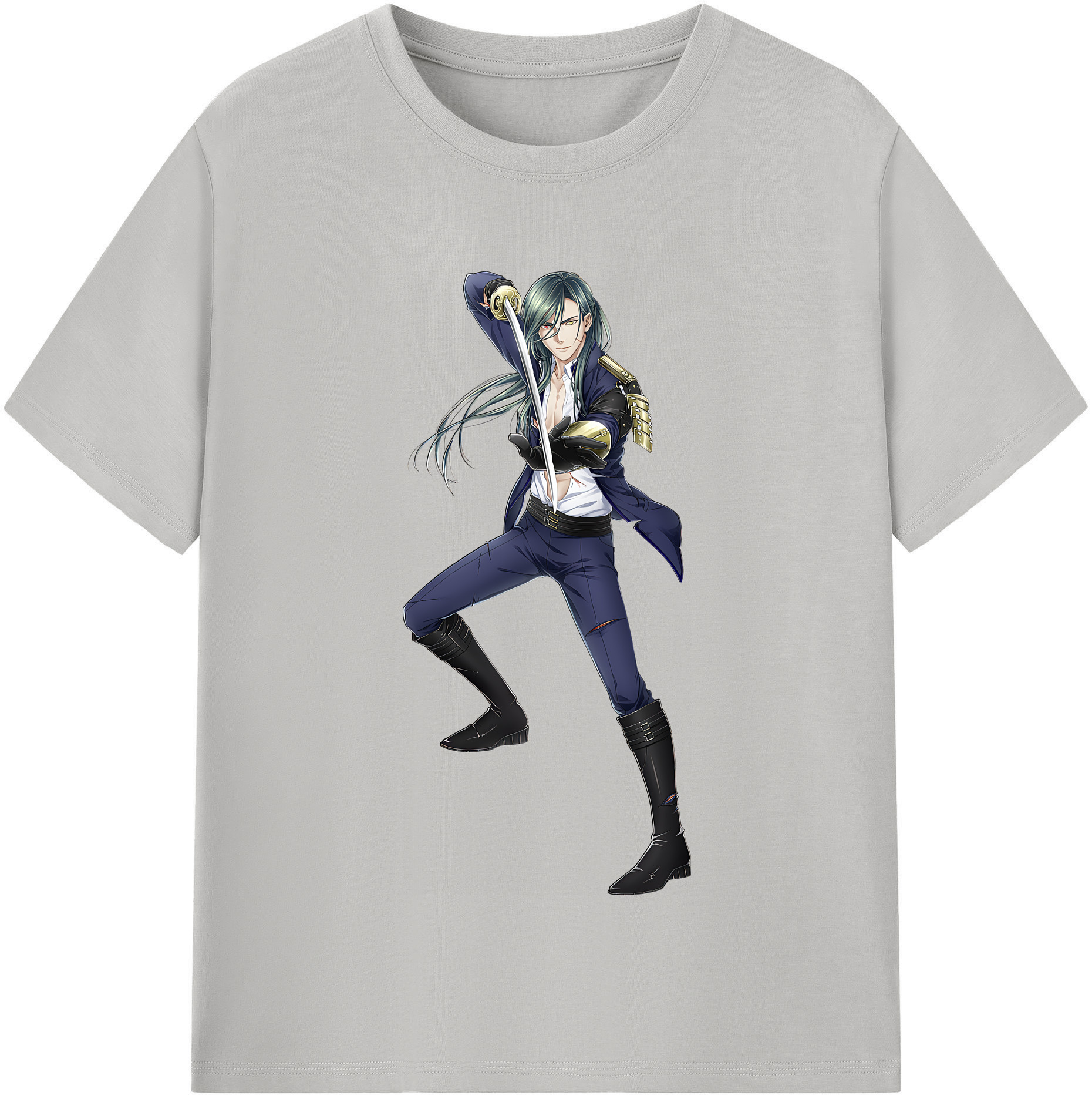 （画像用） 刀剣乱舞 Touken Ranbu レディースカジュアルプリントTシャツ（綿100％）