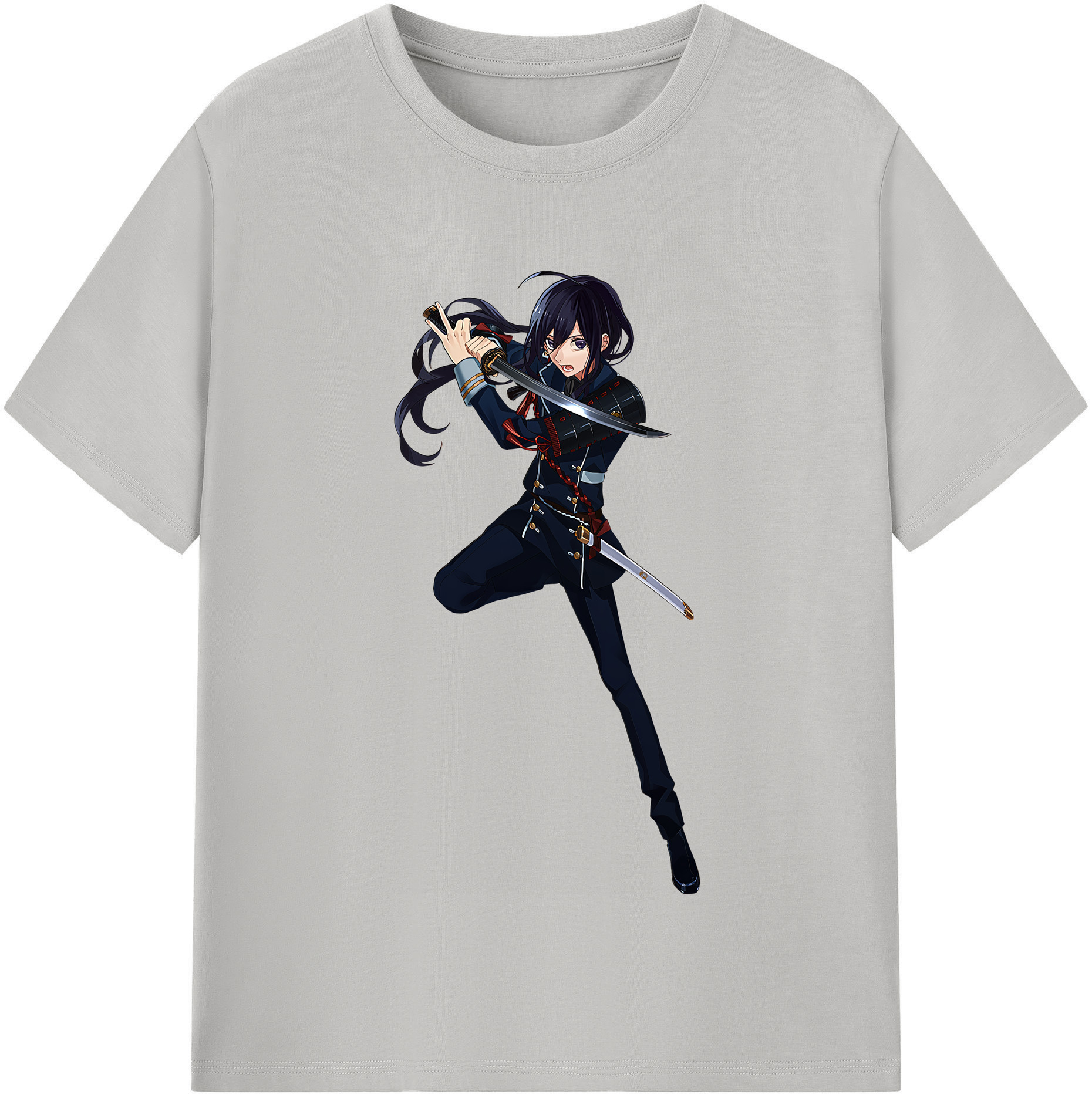 （画像用） 刀剣乱舞 Touken Ranbu レディースカジュアルプリントTシャツ（綿100％）