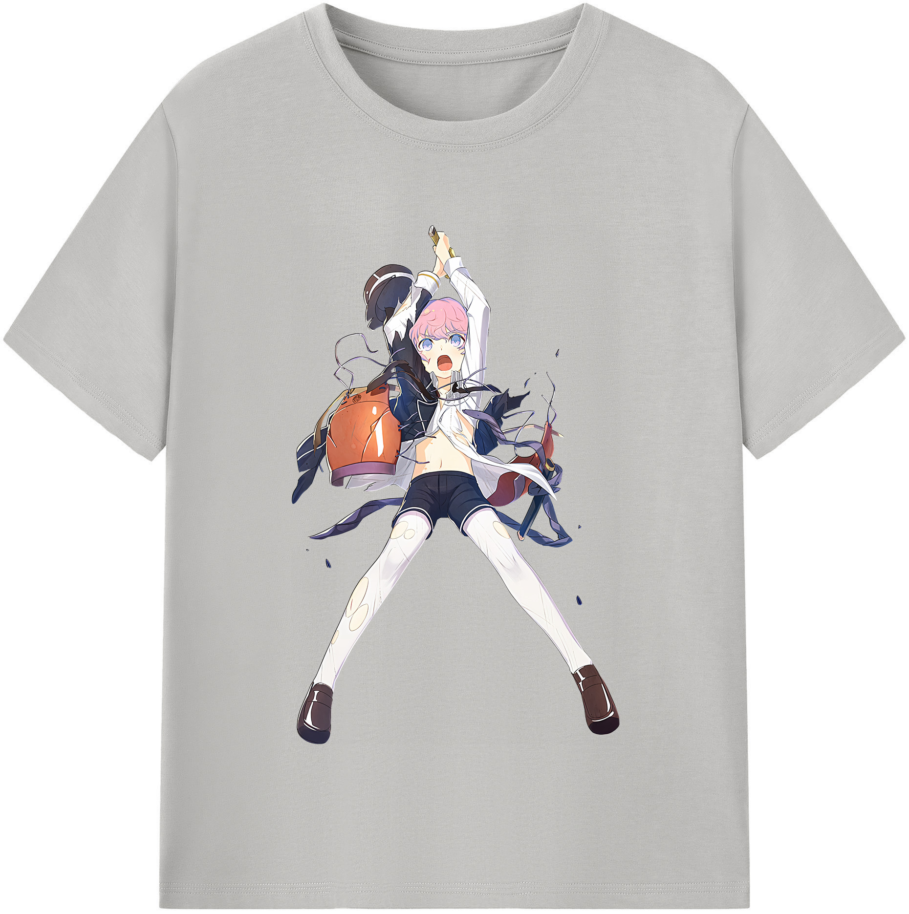（画像用） 刀剣乱舞 Touken Ranbu レディースカジュアルプリントTシャツ（綿100％）