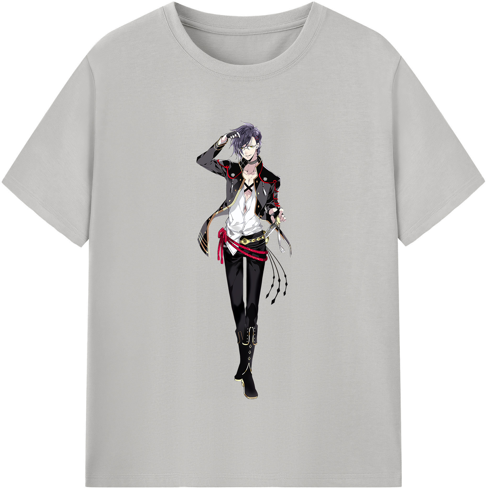 （画像用） 刀剣乱舞 Touken Ranbu レディースカジュアルプリントTシャツ（綿100％）