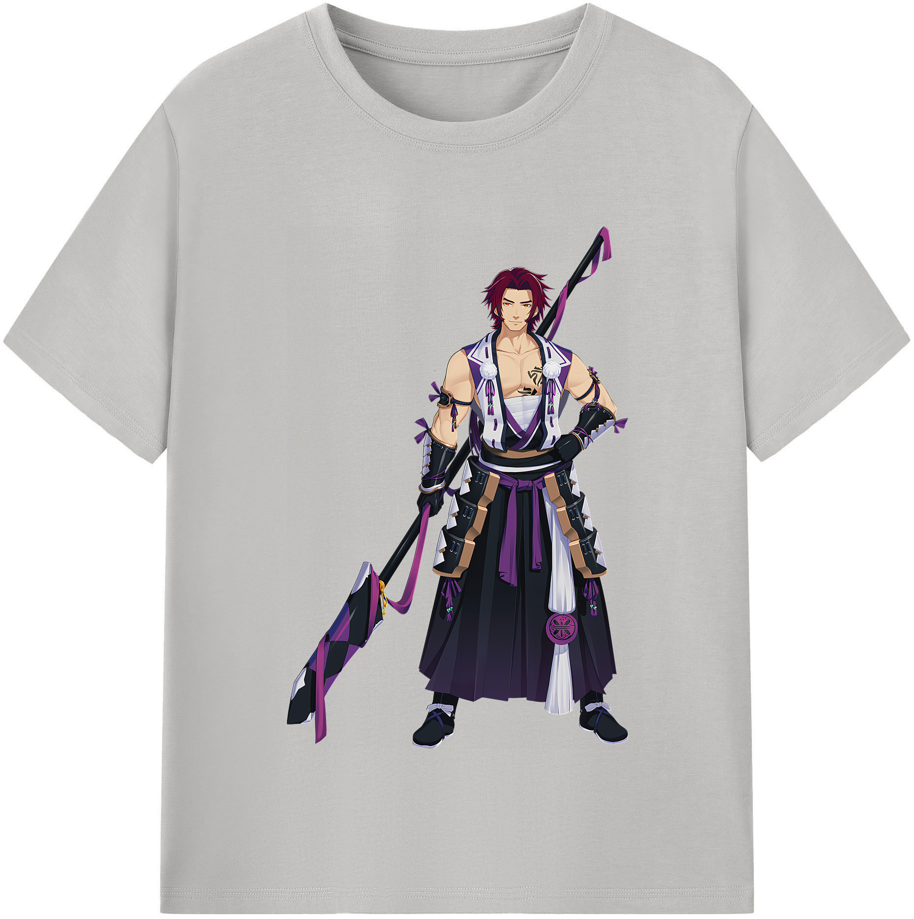 （画像用） 刀剣乱舞 Touken Ranbu レディースカジュアルプリントTシャツ（綿100％）