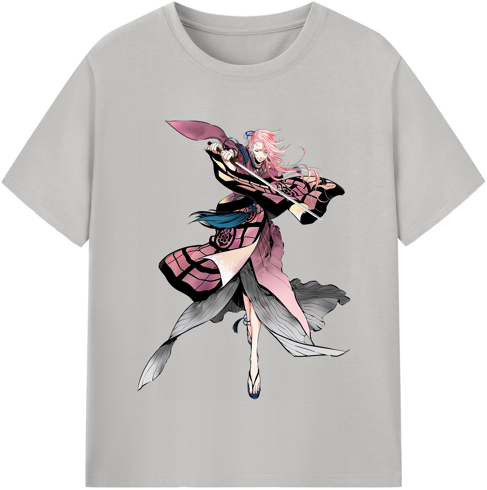 （画像用） 刀剣乱舞 Touken Ranbu レディースカジュアルプリントTシャツ（綿100％）