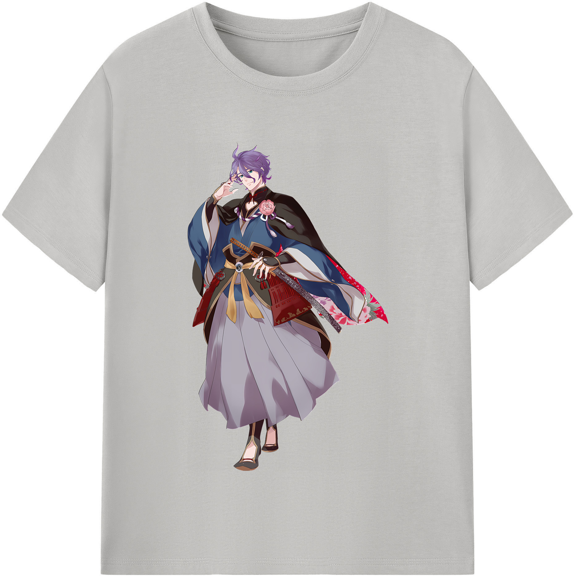 （画像用） 刀剣乱舞 Touken Ranbu レディースカジュアルプリントTシャツ（綿100％）