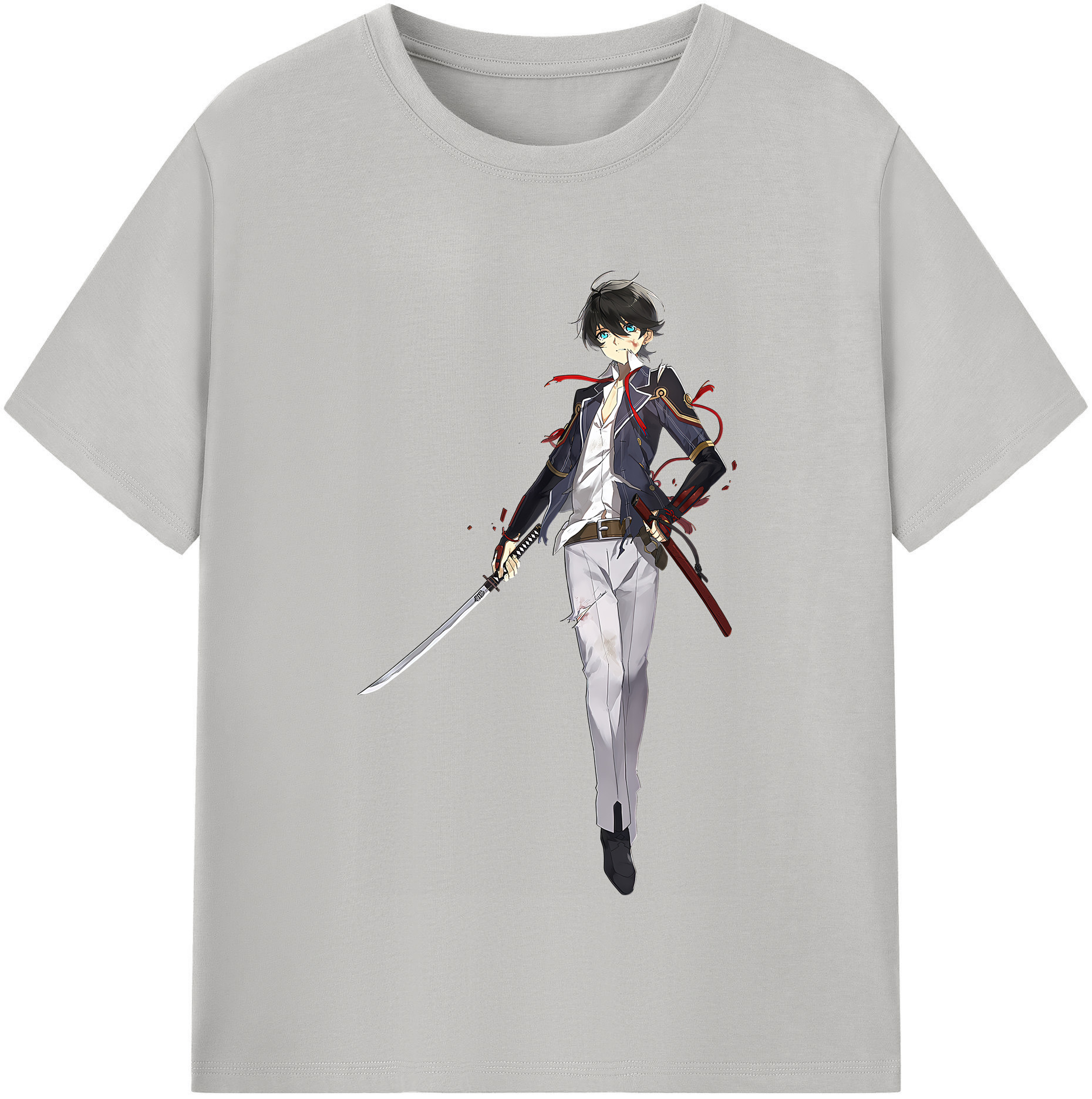 （画像用） 刀剣乱舞 Touken Ranbu レディースカジュアルプリントTシャツ（綿100％）