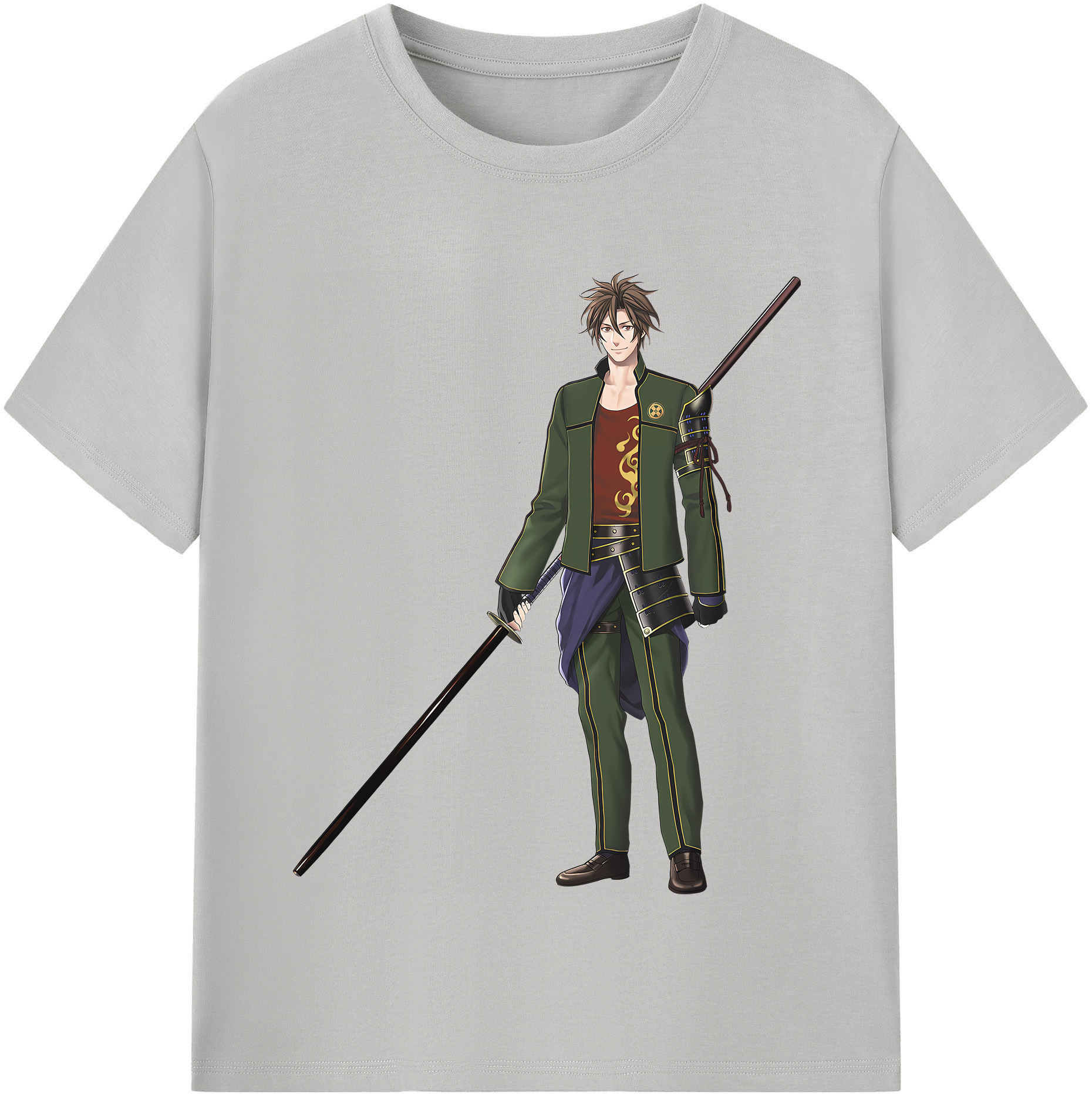 （画像用） 刀剣乱舞 Touken Ranbu レディースカジュアルプリントTシャツ（綿100％）