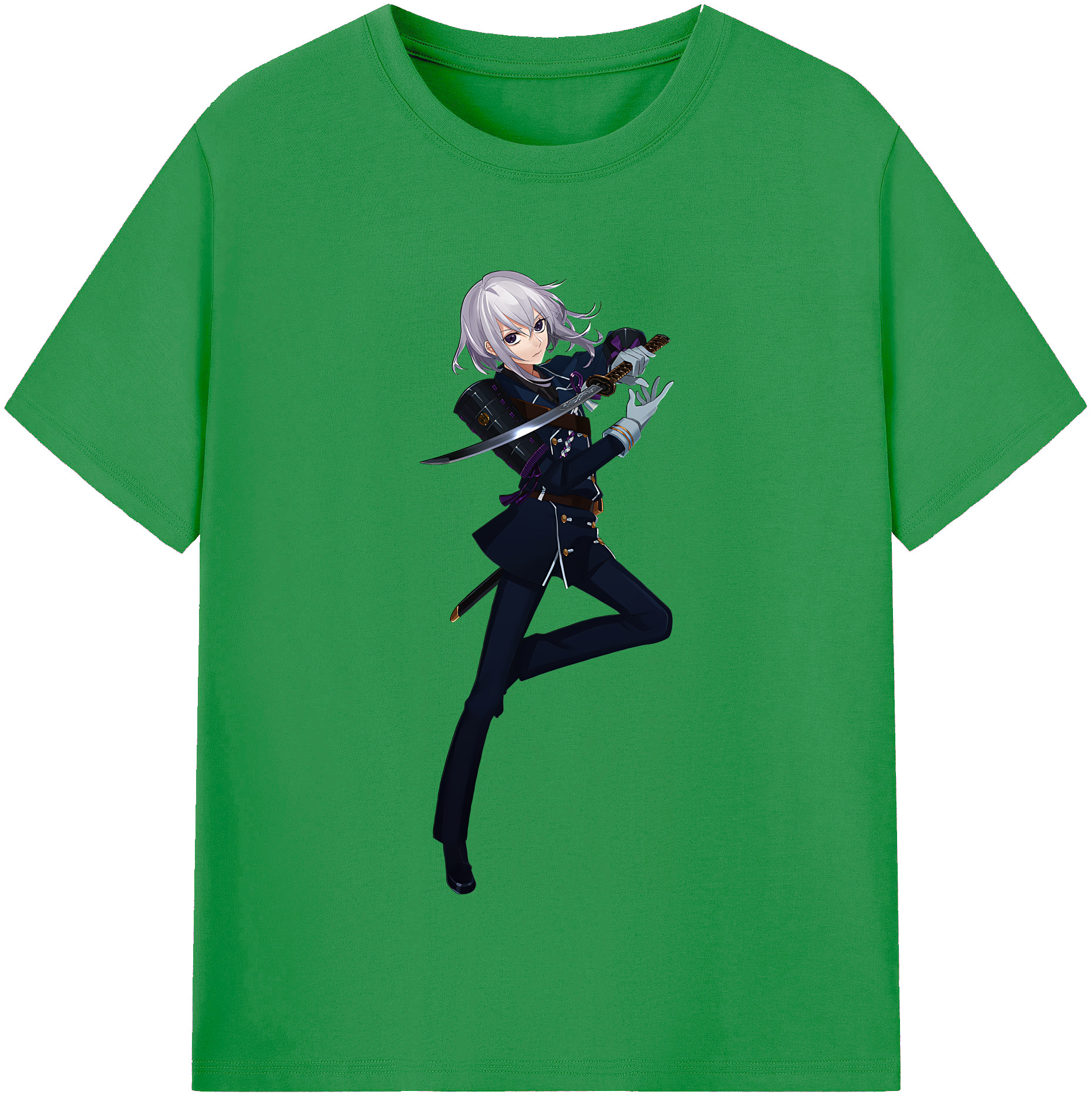 （画像用） 刀剣乱舞 Touken Ranbu レディースカジュアルプリントTシャツ（綿100％）