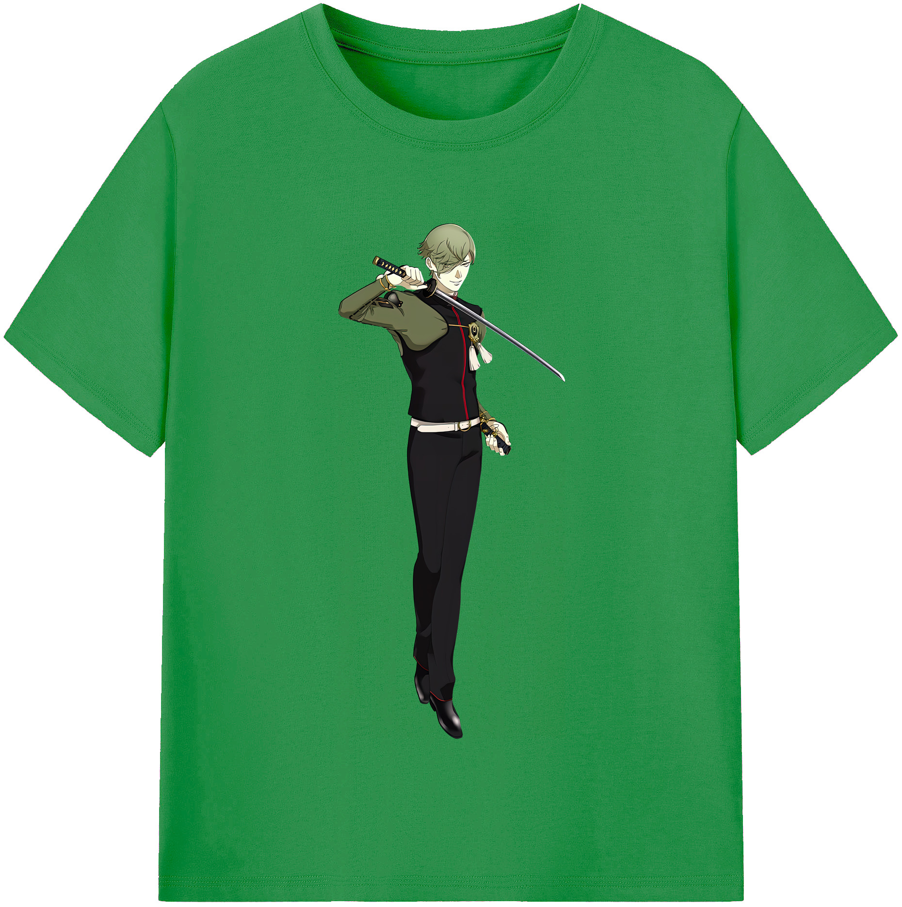 （画像用） 刀剣乱舞 Touken Ranbu レディースカジュアルプリントTシャツ（綿100％）