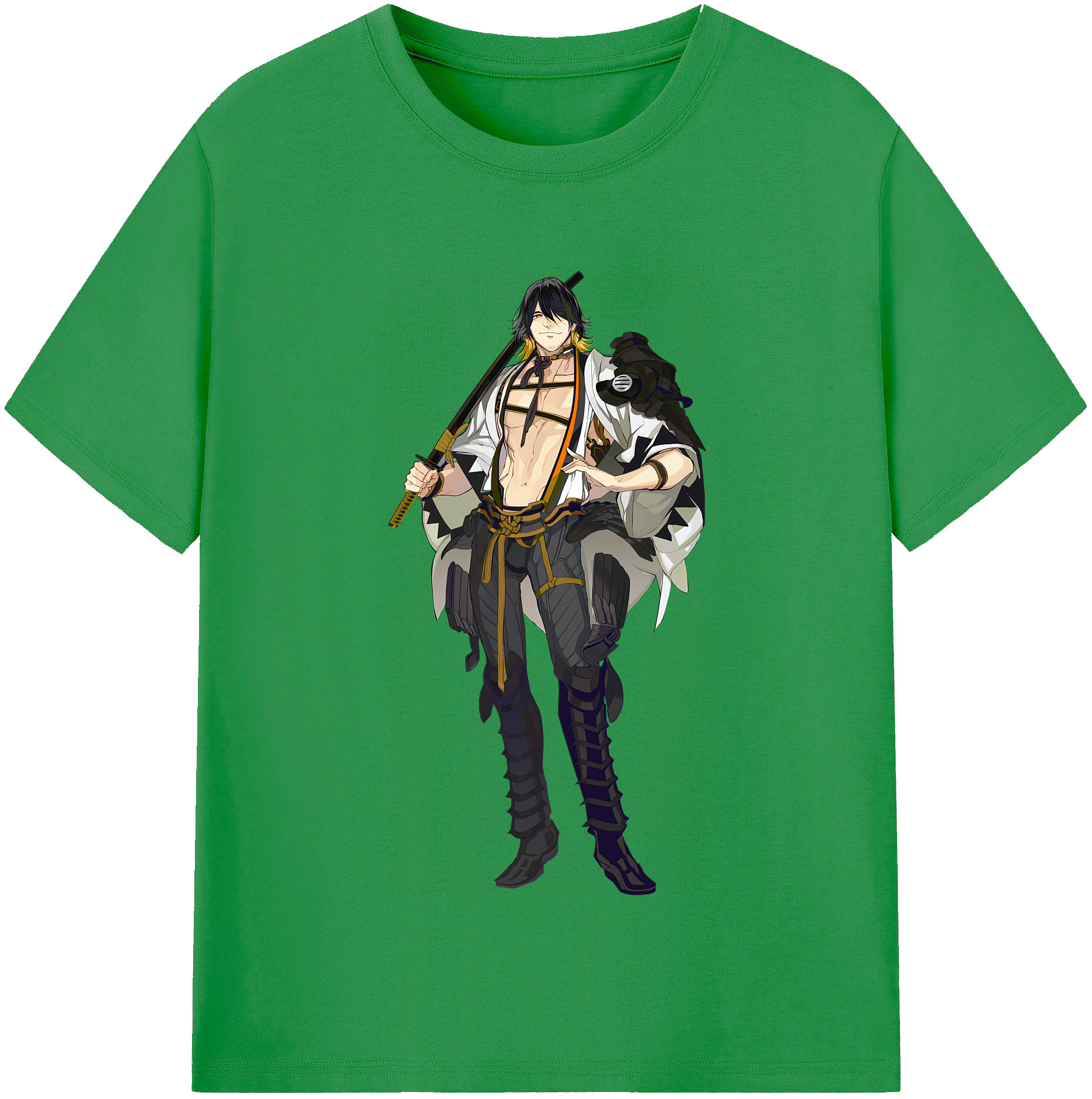 （画像用） 刀剣乱舞 Touken Ranbu レディースカジュアルプリントTシャツ（綿100％）