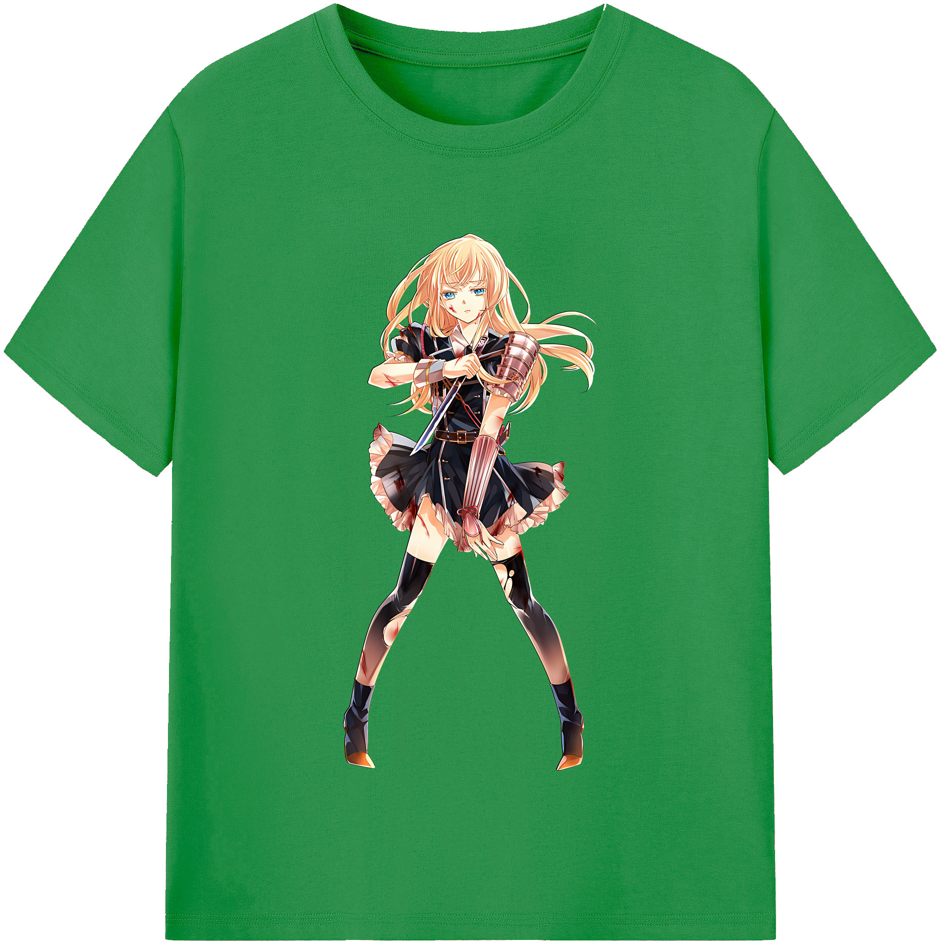 （画像用） 刀剣乱舞 Touken Ranbu レディースカジュアルプリントTシャツ（綿100％）