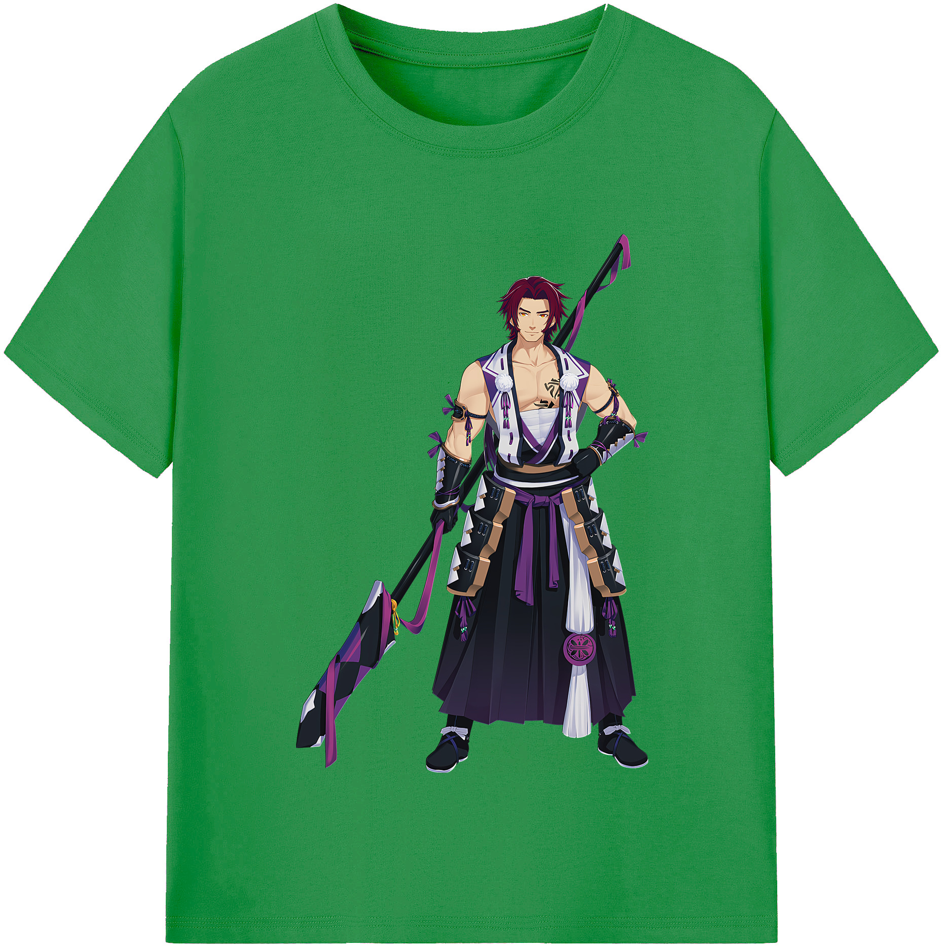 （画像用） 刀剣乱舞 Touken Ranbu レディースカジュアルプリントTシャツ（綿100％）