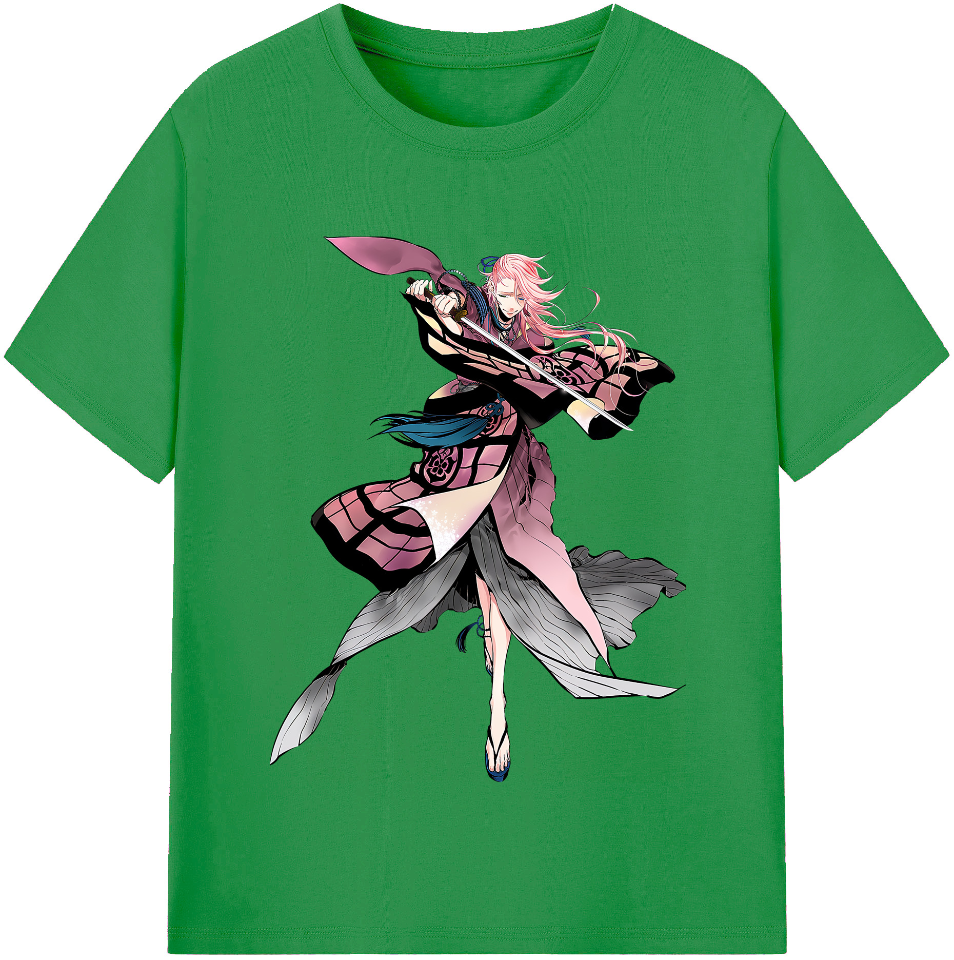 （画像用） 刀剣乱舞 Touken Ranbu レディースカジュアルプリントTシャツ（綿100％）