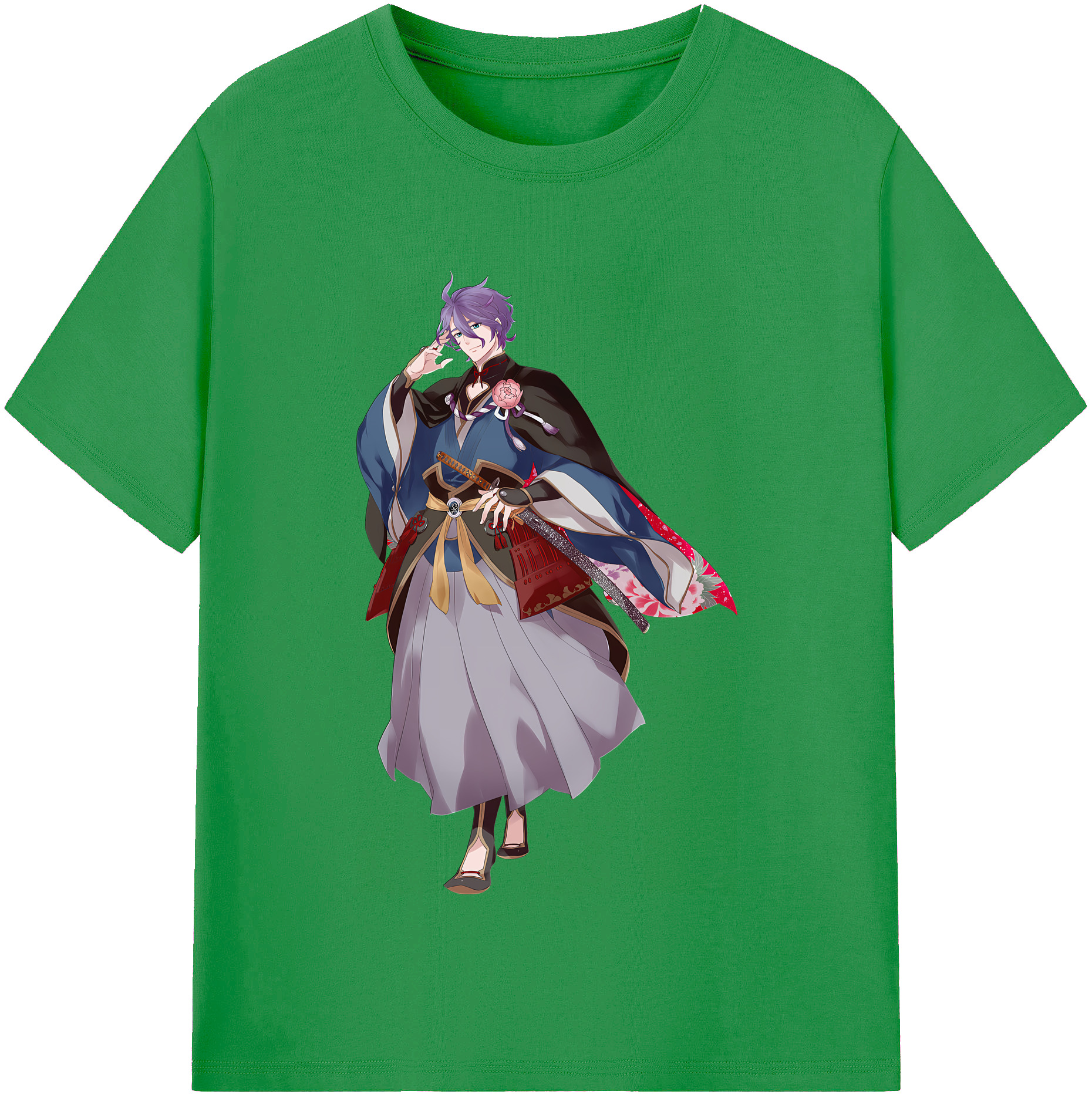（画像用） 刀剣乱舞 Touken Ranbu レディースカジュアルプリントTシャツ（綿100％）