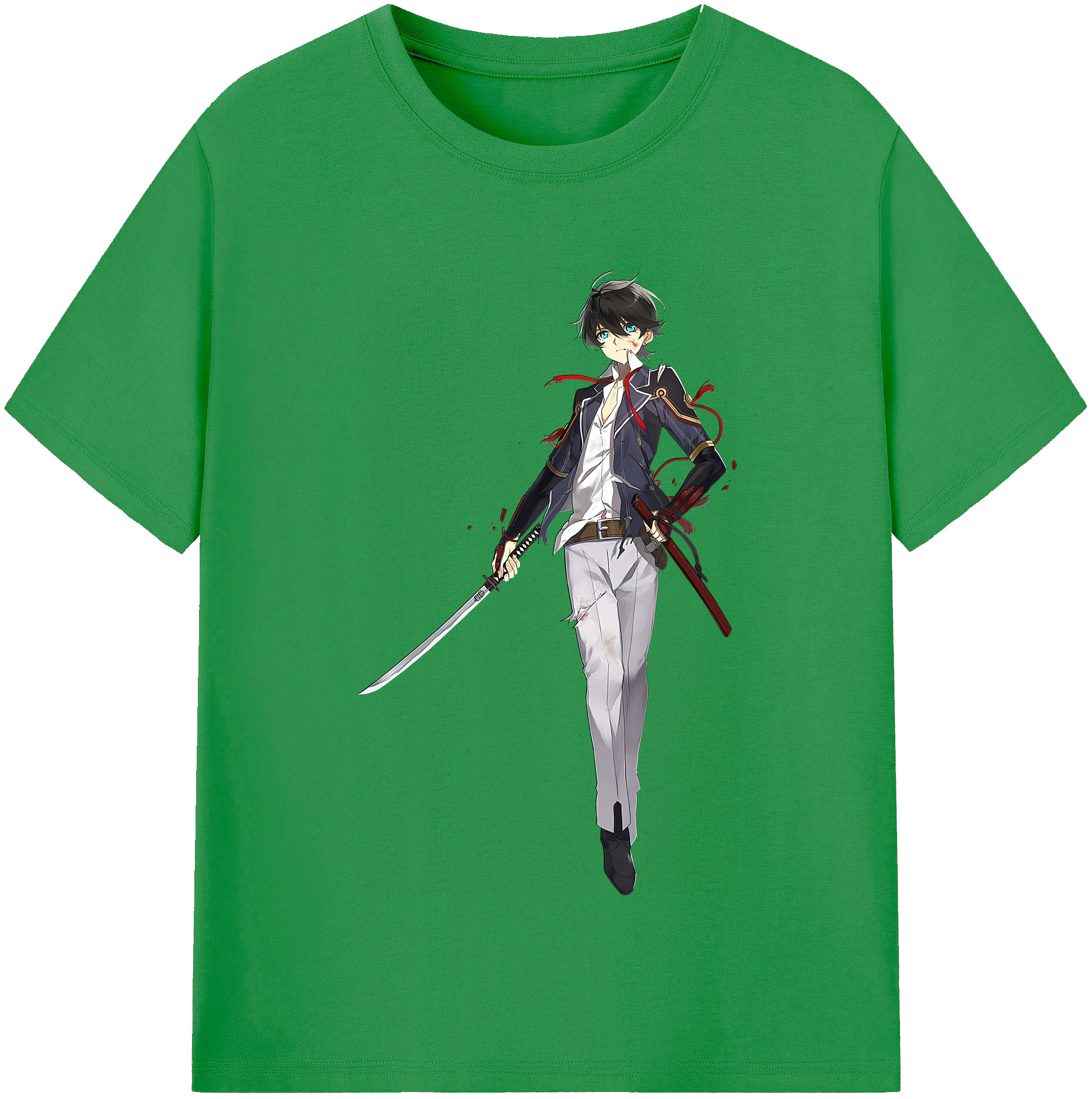 （画像用） 刀剣乱舞 Touken Ranbu レディースカジュアルプリントTシャツ（綿100％）