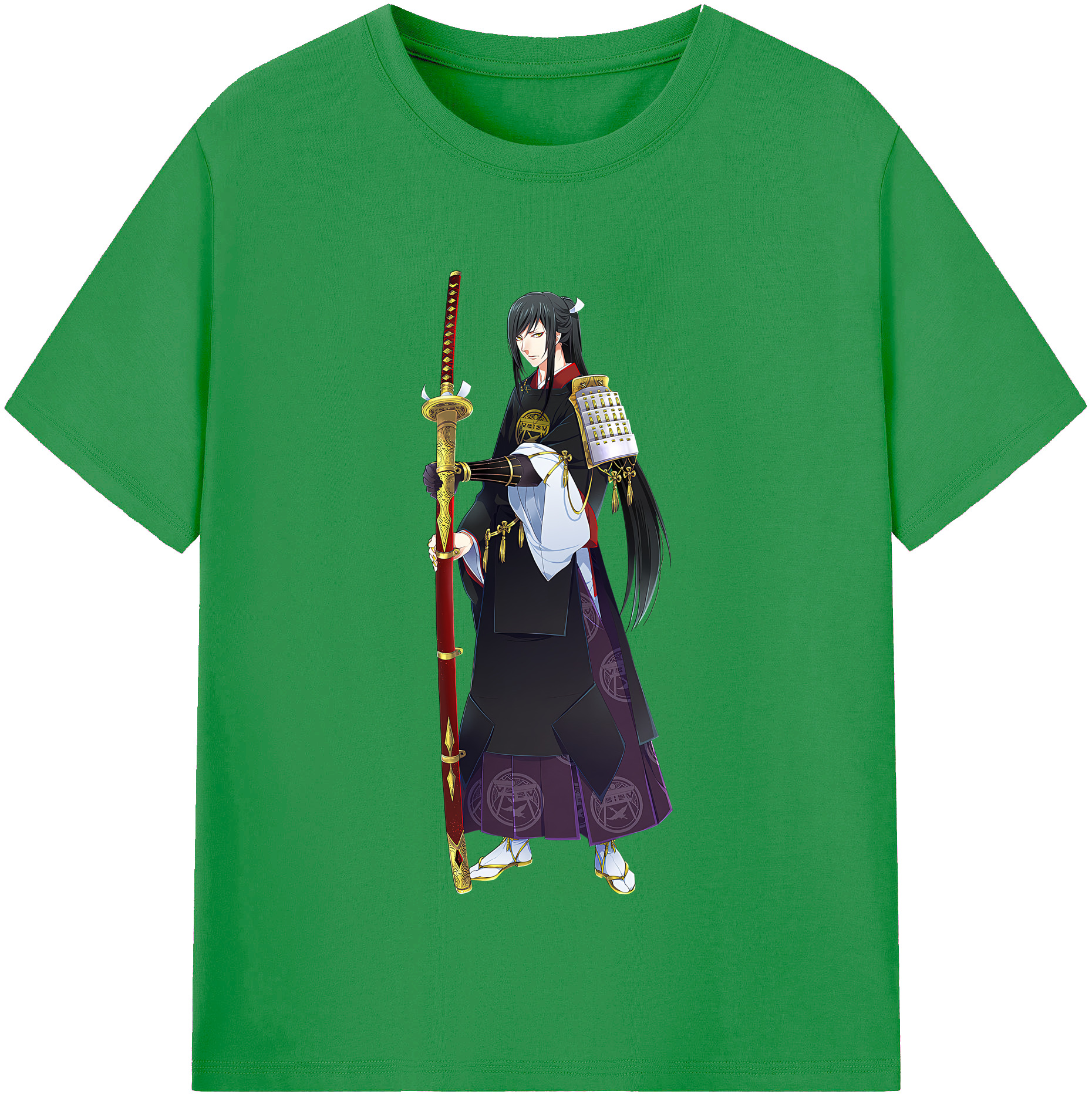 （画像用） 刀剣乱舞 Touken Ranbu レディースカジュアルプリントTシャツ（綿100％）
