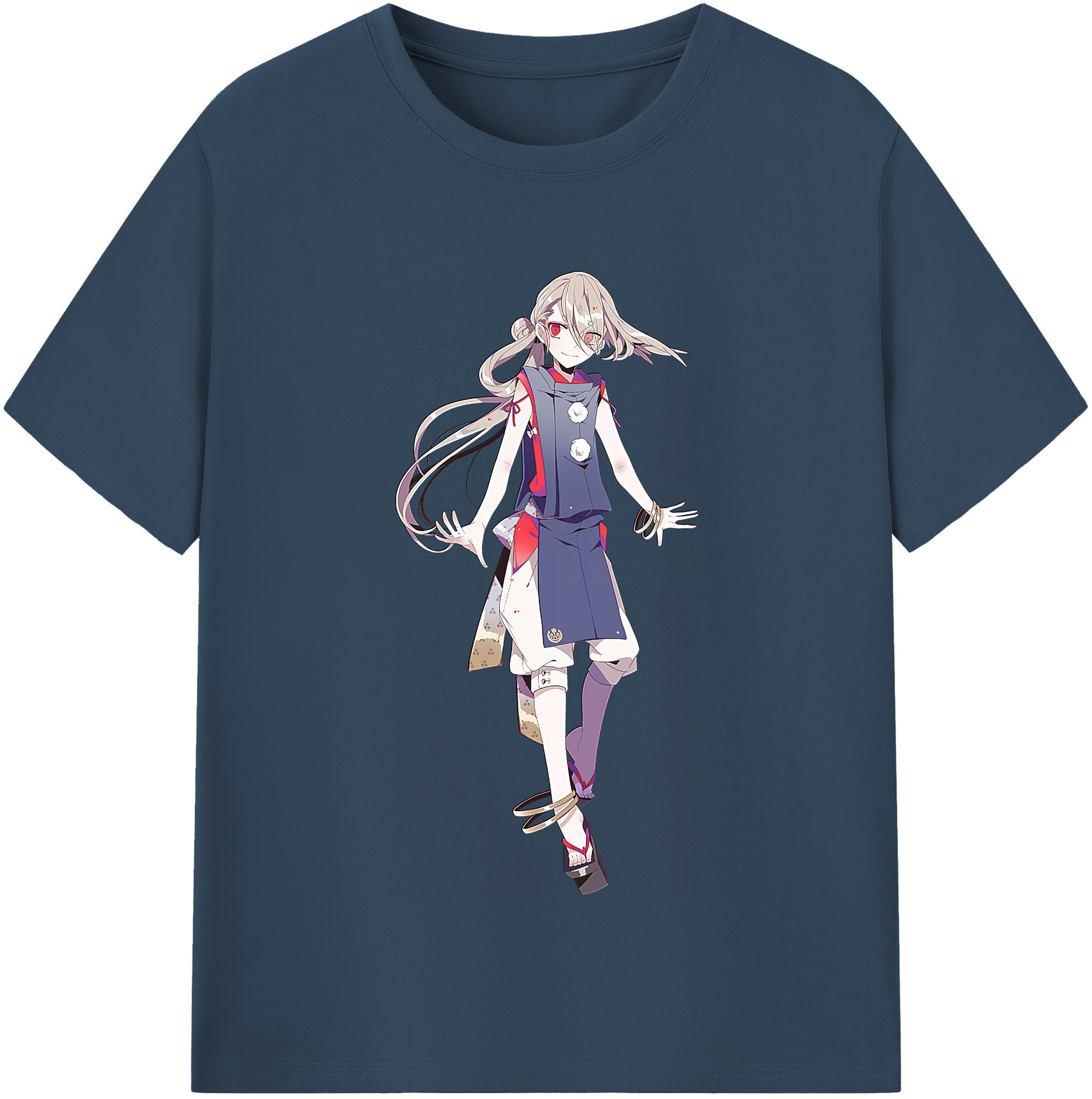 （画像用） 刀剣乱舞 Touken Ranbu レディースカジュアルプリントTシャツ（綿100％）