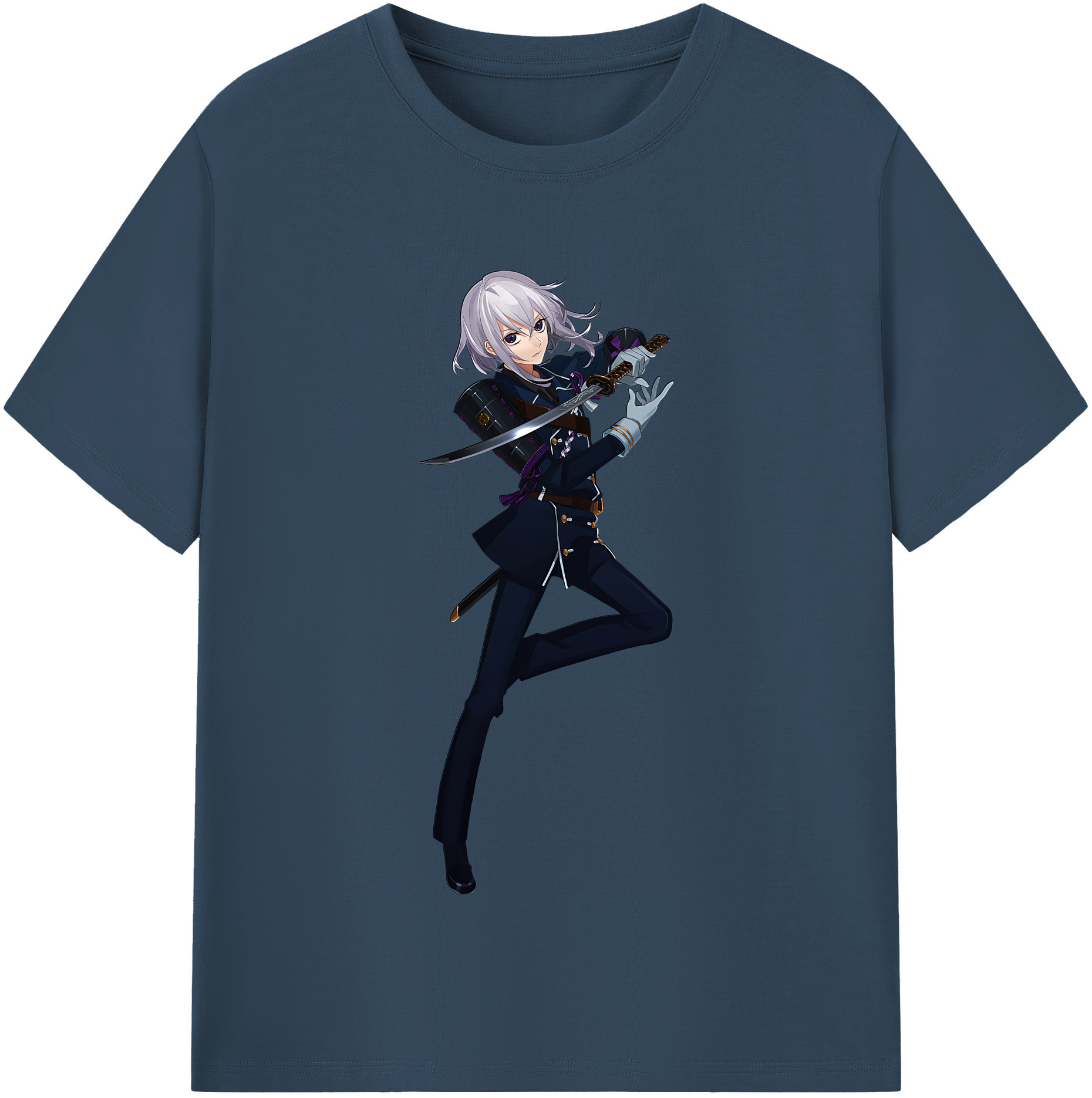 （画像用） 刀剣乱舞 Touken Ranbu レディースカジュアルプリントTシャツ（綿100％）