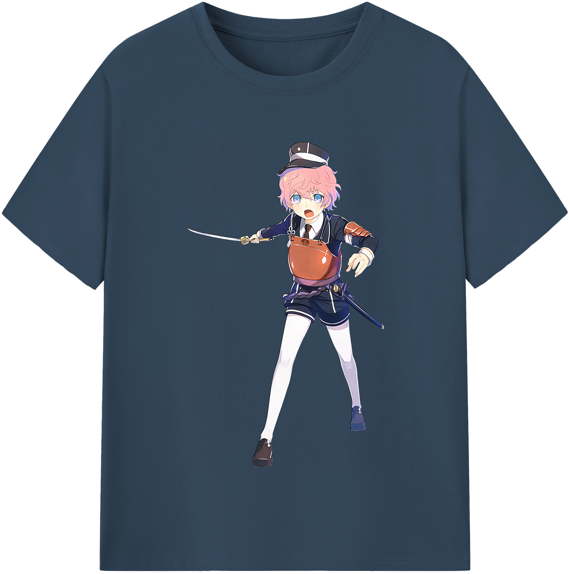 （画像用） 刀剣乱舞 Touken Ranbu レディースカジュアルプリントTシャツ（綿100％）