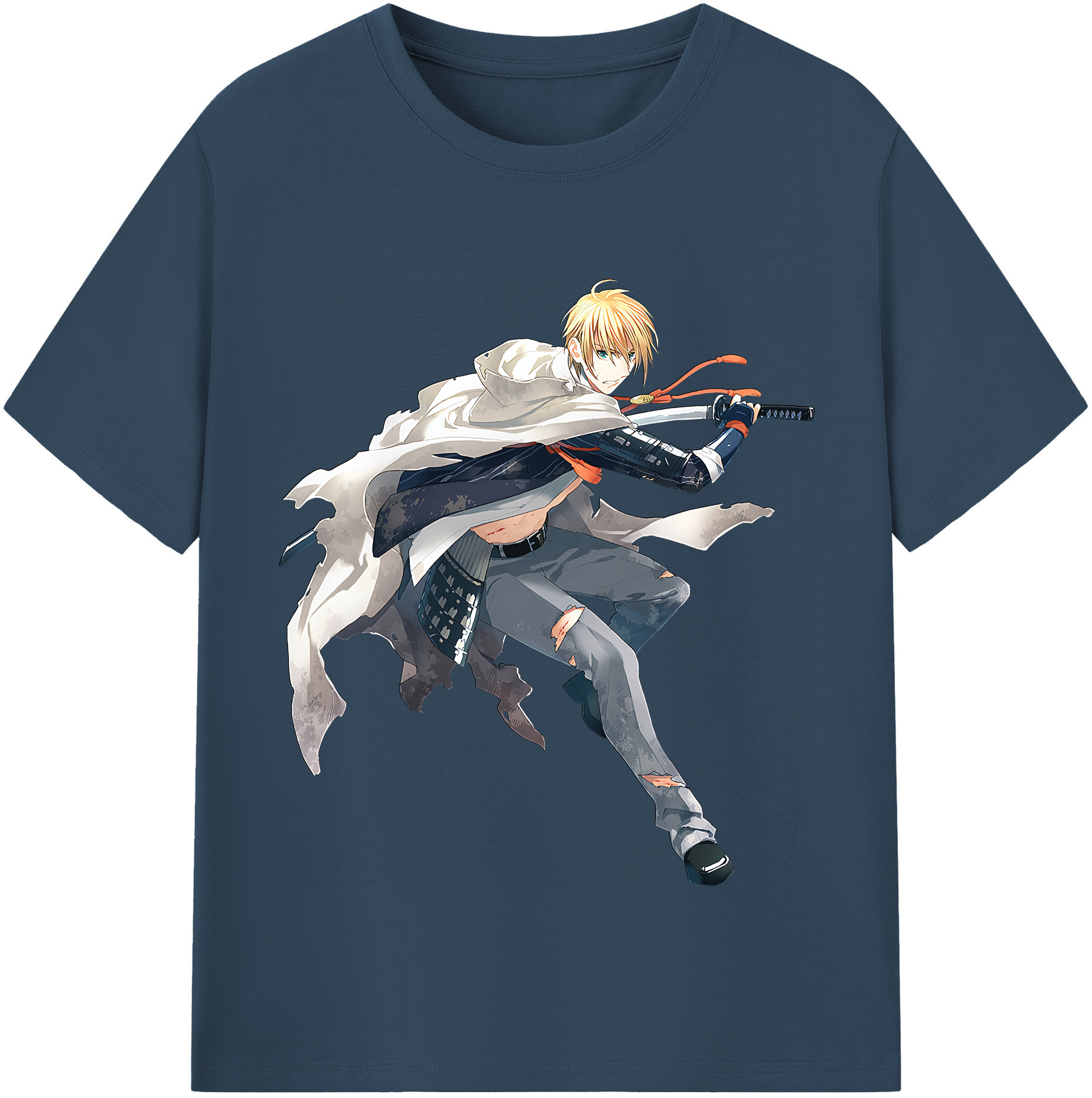 （画像用） 刀剣乱舞 Touken Ranbu レディースカジュアルプリントTシャツ（綿100％）