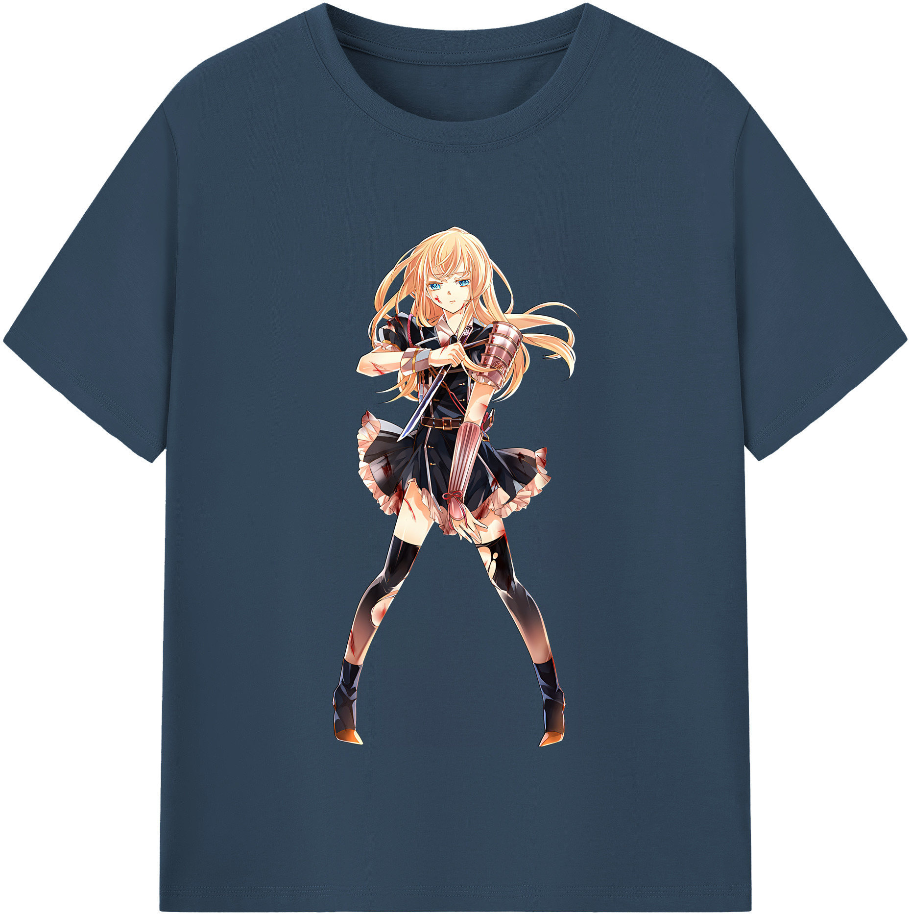 （画像用） 刀剣乱舞 Touken Ranbu レディースカジュアルプリントTシャツ（綿100％）