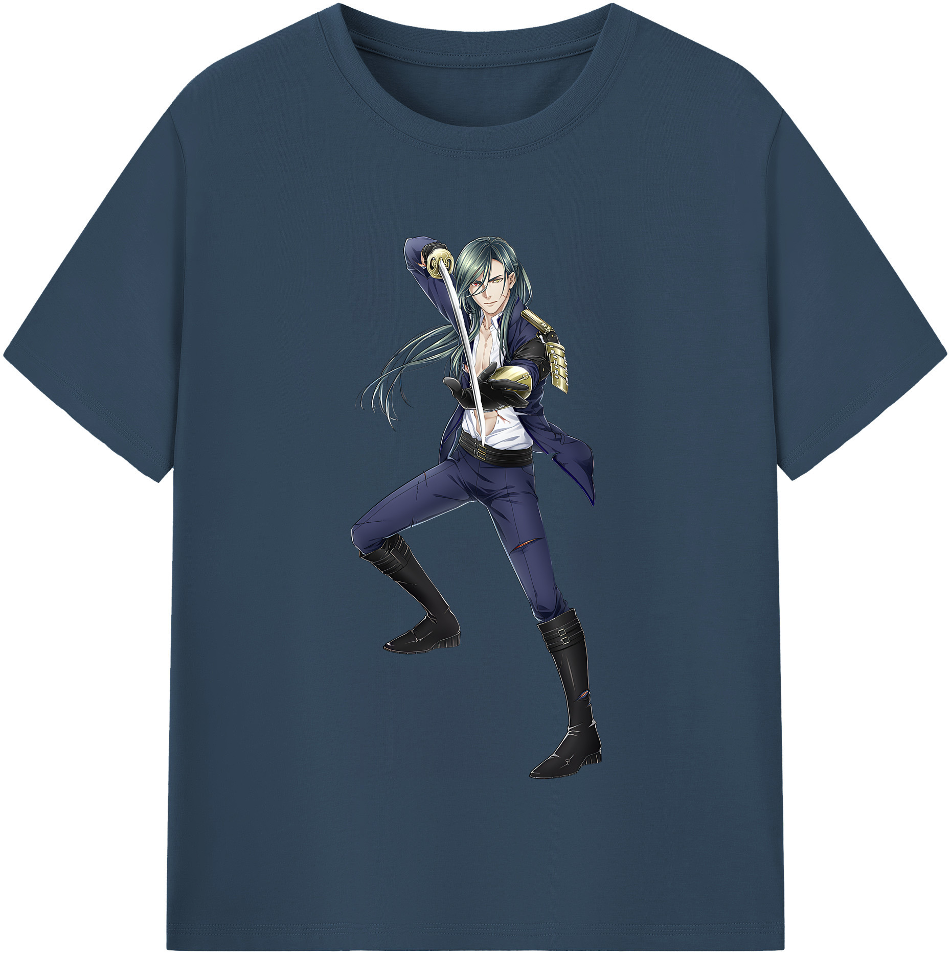 （画像用） 刀剣乱舞 Touken Ranbu レディースカジュアルプリントTシャツ（綿100％）