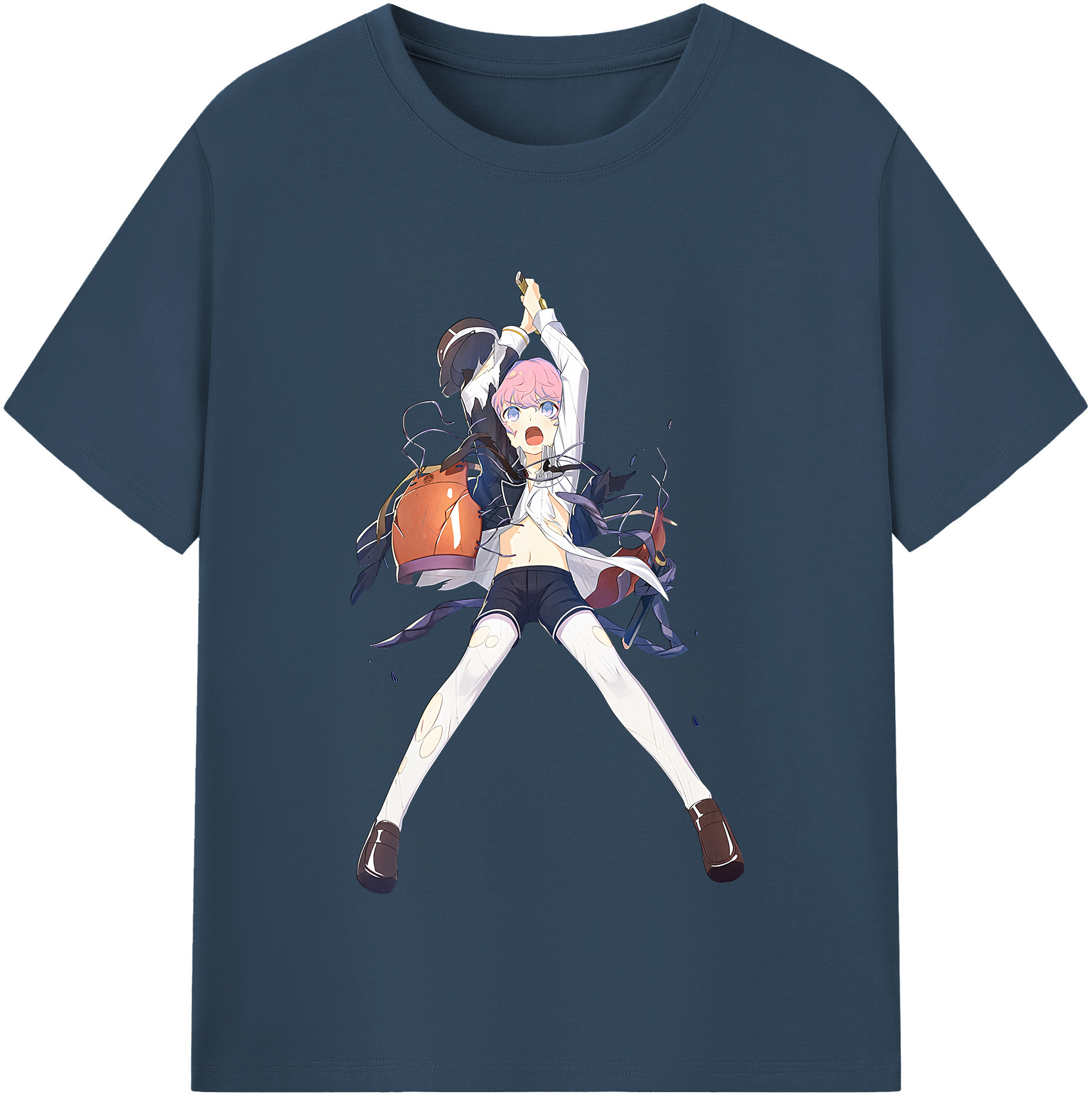 （画像用） 刀剣乱舞 Touken Ranbu レディースカジュアルプリントTシャツ（綿100％）