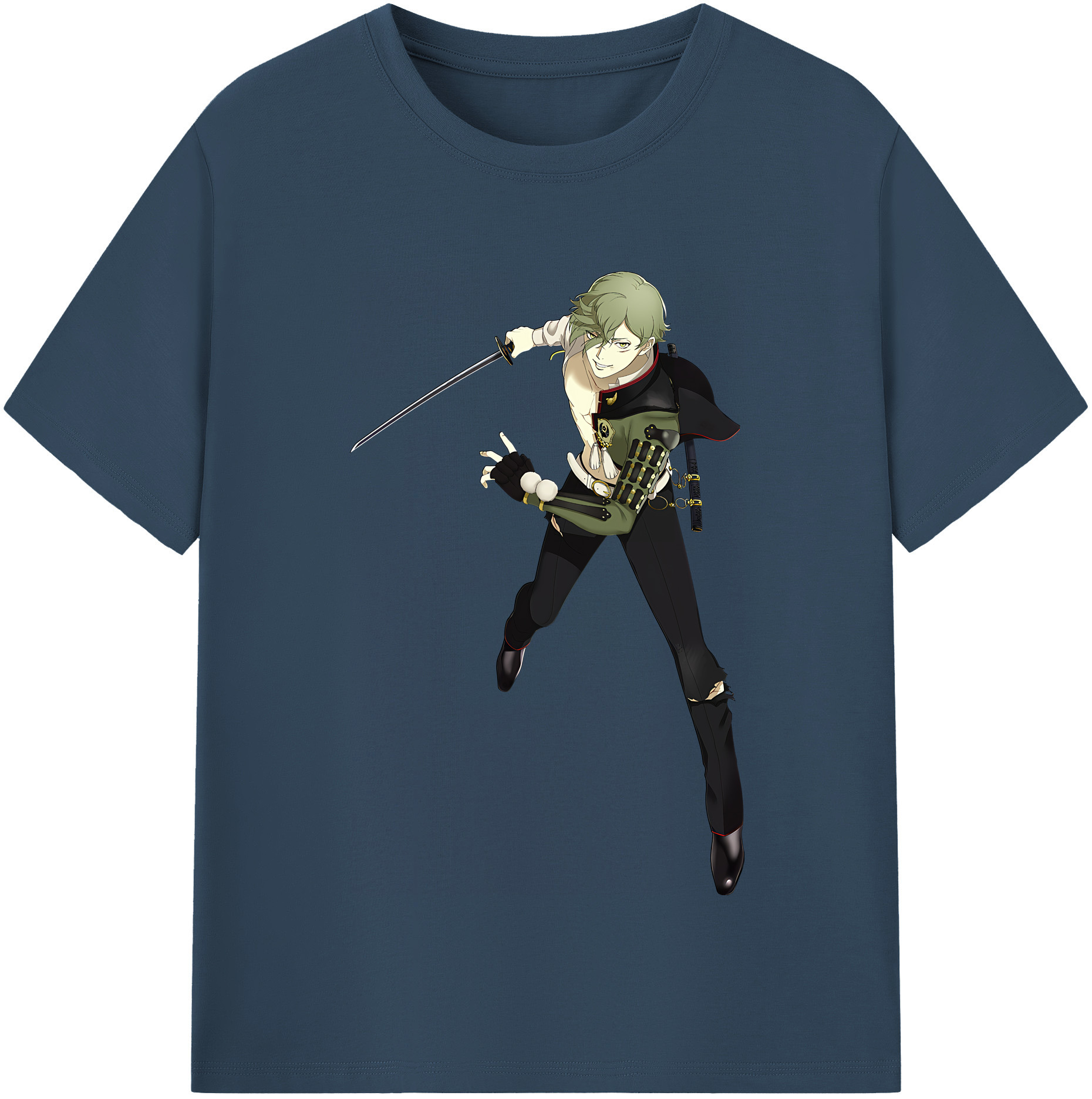 （画像用） 刀剣乱舞 Touken Ranbu レディースカジュアルプリントTシャツ（綿100％）