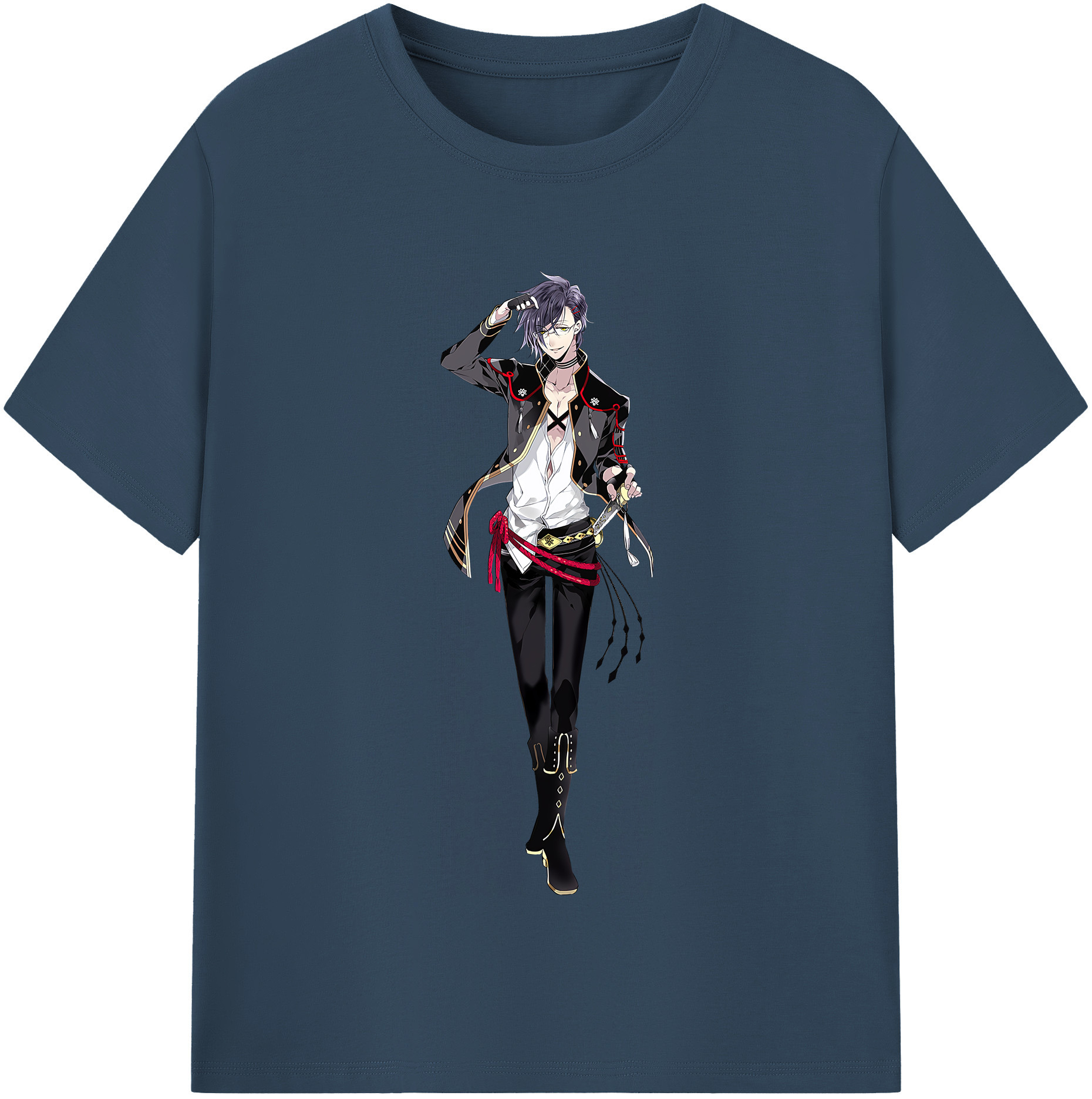 （画像用） 刀剣乱舞 Touken Ranbu レディースカジュアルプリントTシャツ（綿100％）