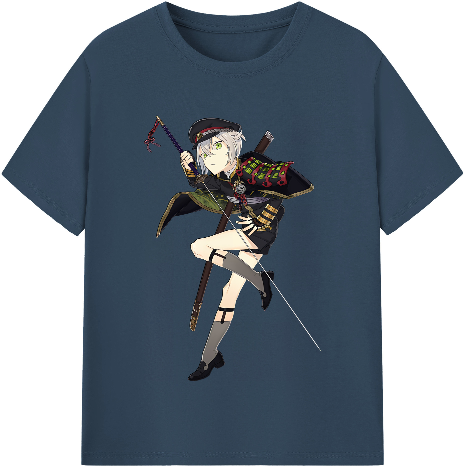 （画像用） 刀剣乱舞 Touken Ranbu レディースカジュアルプリントTシャツ（綿100％）