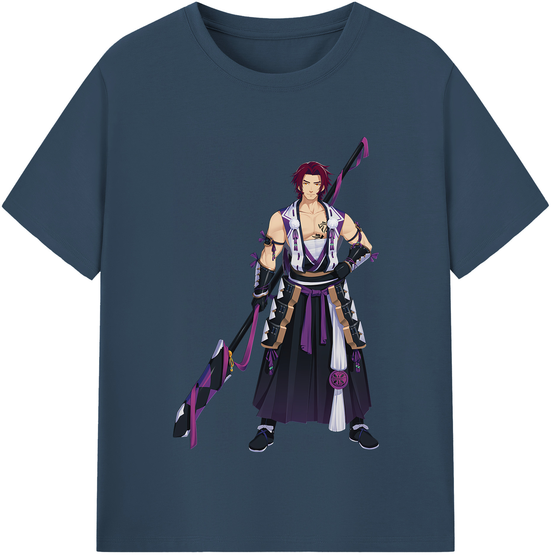 （画像用） 刀剣乱舞 Touken Ranbu レディースカジュアルプリントTシャツ（綿100％）