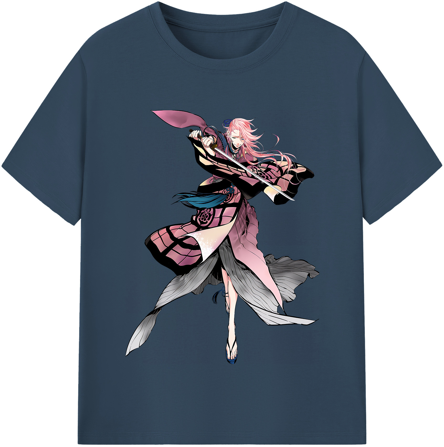 （画像用） 刀剣乱舞 Touken Ranbu レディースカジュアルプリントTシャツ（綿100％）