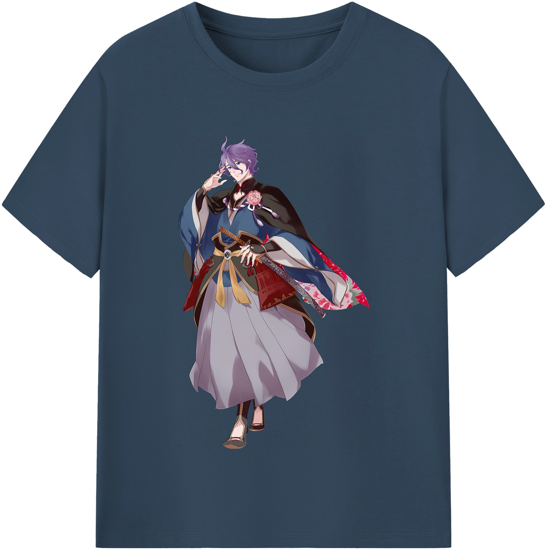 （画像用） 刀剣乱舞 Touken Ranbu レディースカジュアルプリントTシャツ（綿100％）