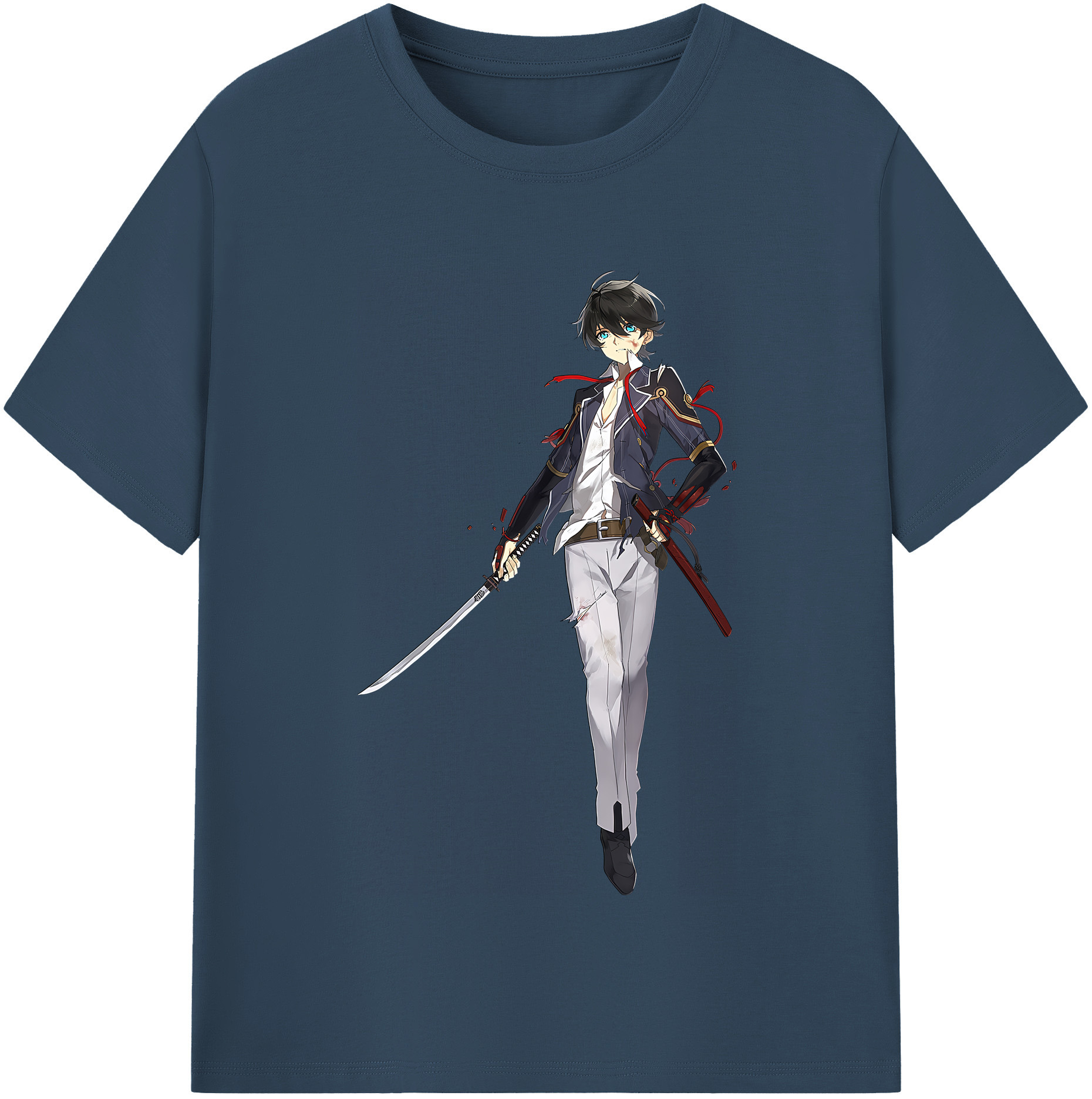 （画像用） 刀剣乱舞 Touken Ranbu レディースカジュアルプリントTシャツ（綿100％）