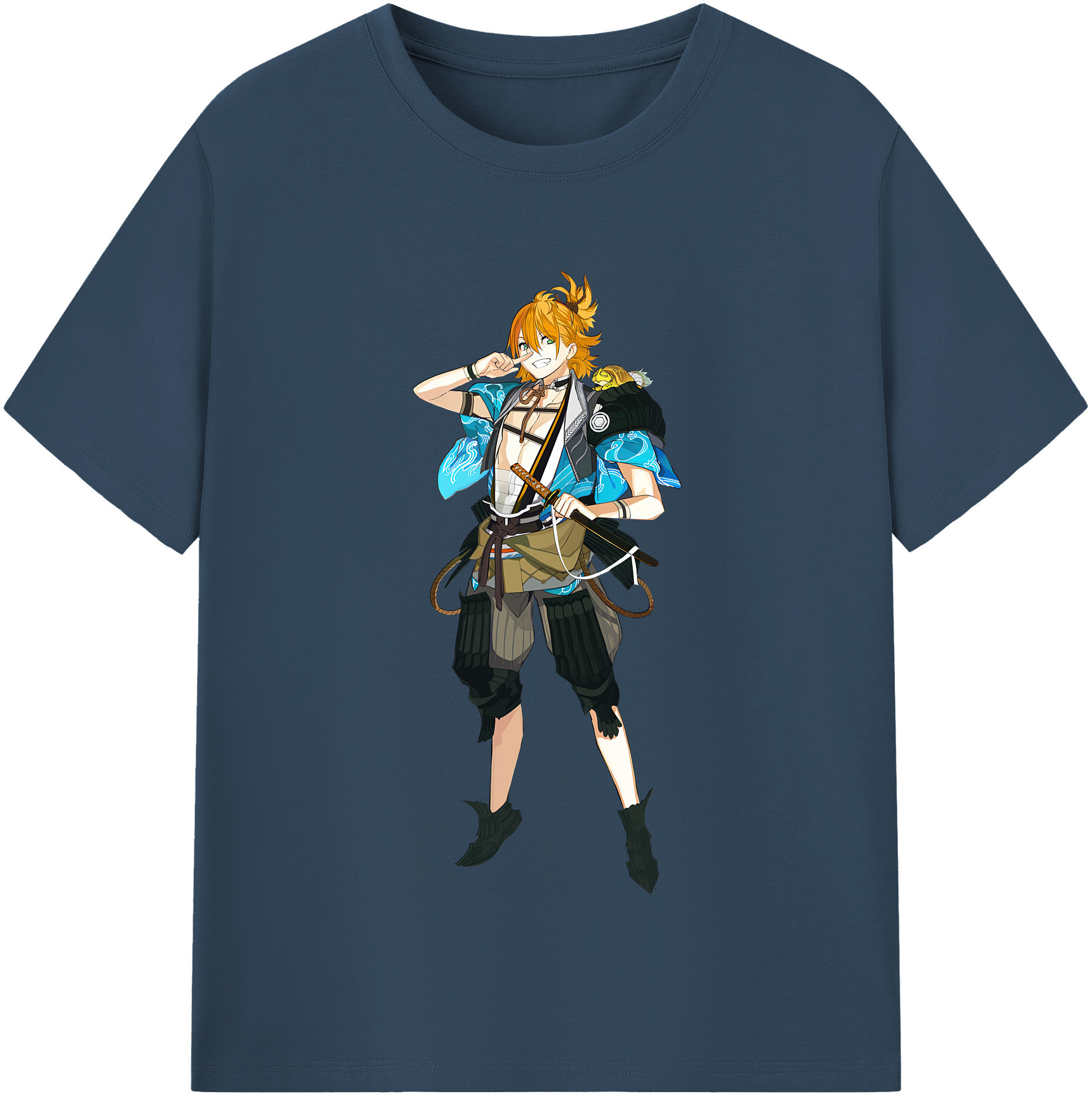 （画像用） 刀剣乱舞 Touken Ranbu レディースカジュアルプリントTシャツ（綿100％）